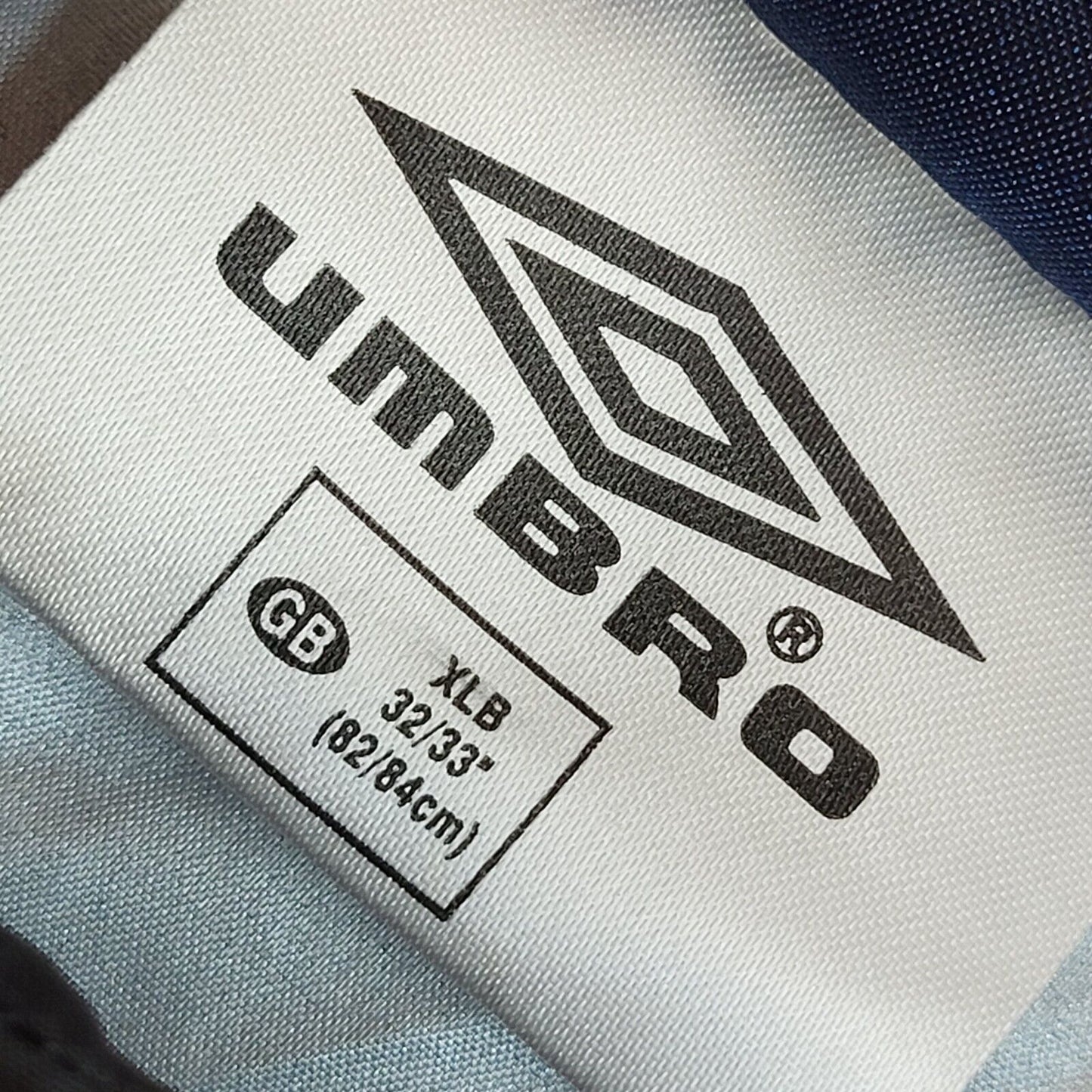 Umbro Y2K Black Zipped Hooded Windbreaker Jacket Uk Boy's Size XL