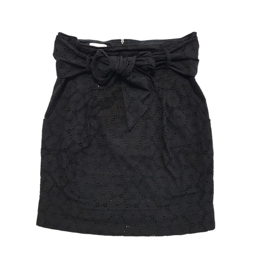 Kookai Vintage Y2K Black Tie Front Floral Skirt Womens UK Size 10-12