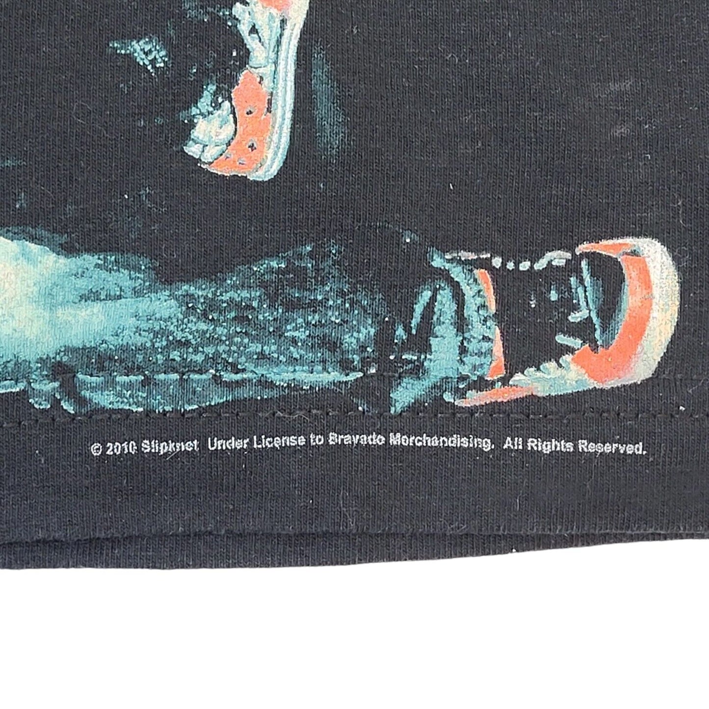 Alstyle Black Slipknot Vintage Crew Neck T-Shirt Men's Size Small