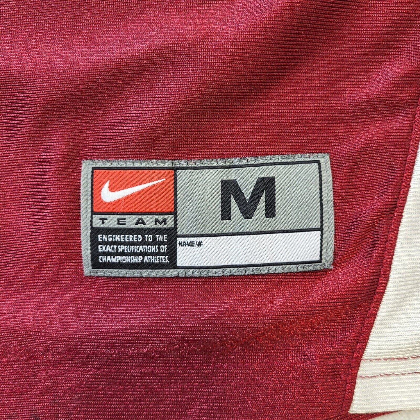 Nike Team 90s NBA Red White No 11 Ponderosa Vest Top Men's Size M