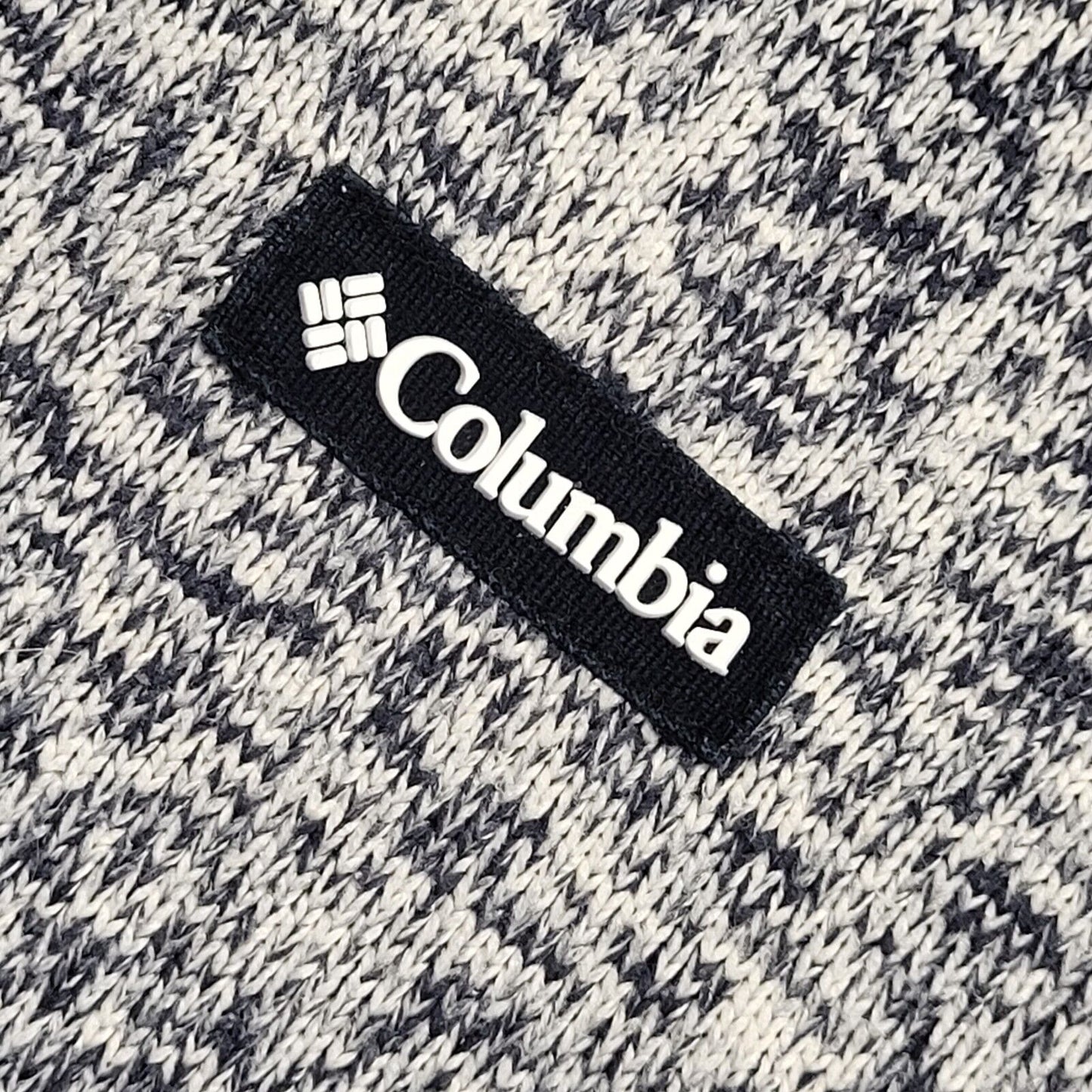 Columbia Y2K Grey 1/4 Zip High Neck Activewear Top Womens UK Size M