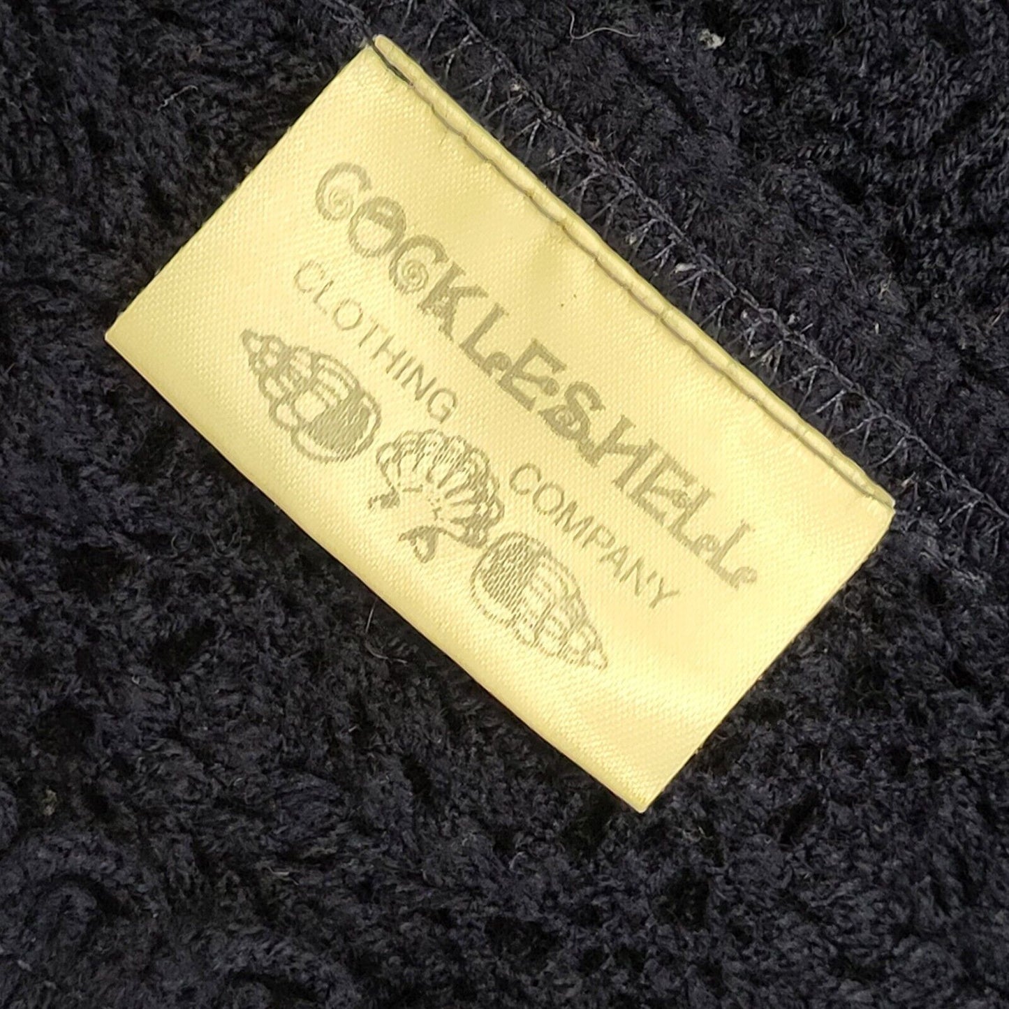 Cockleshell Vintage 90's Blue Long Sleeve Top Womens UK Size L