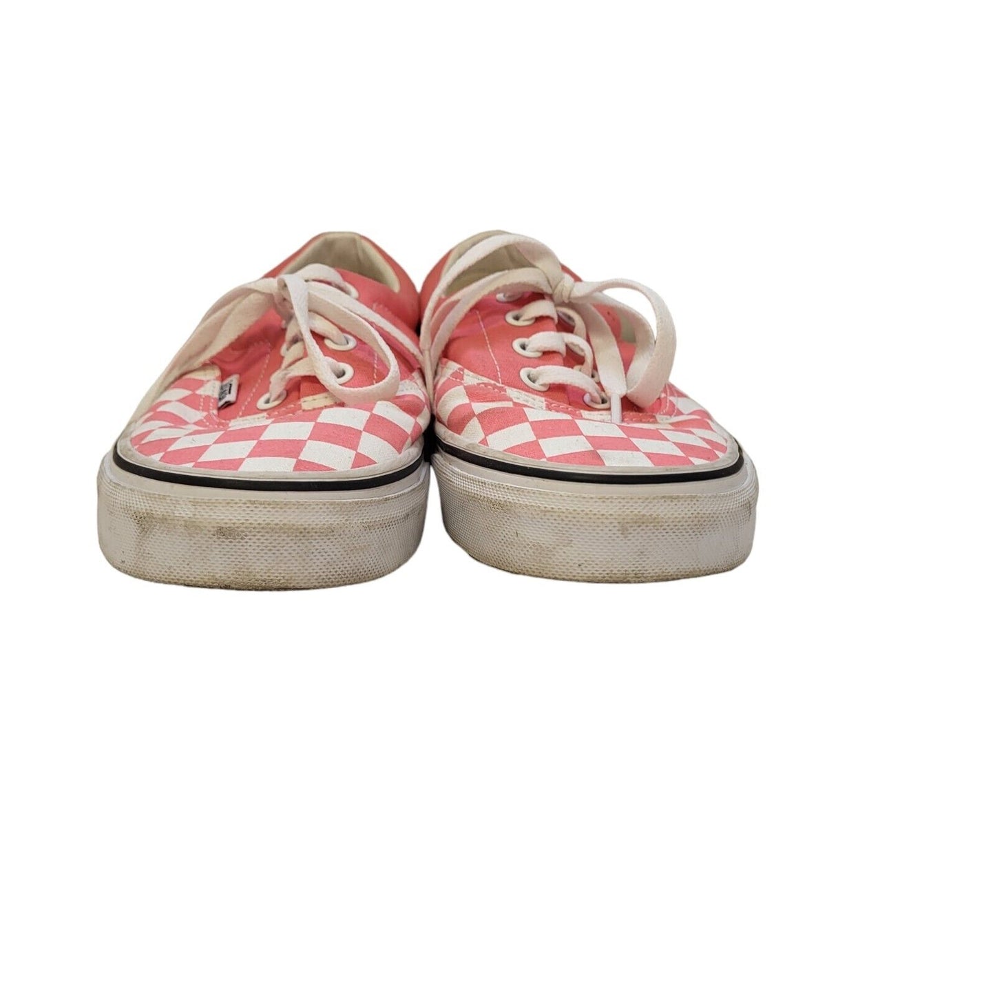 Vans Pink & White Lace-up Sports Casual Trainers Uk Women's Size 5