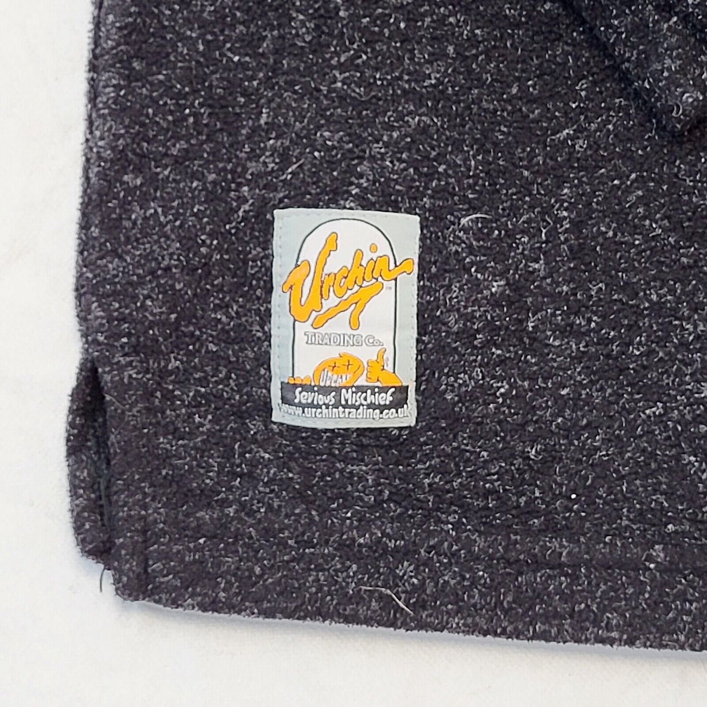 Urchin Trading Co 90s Vintage High Neck Grey Polyester Fleece Men's Size M