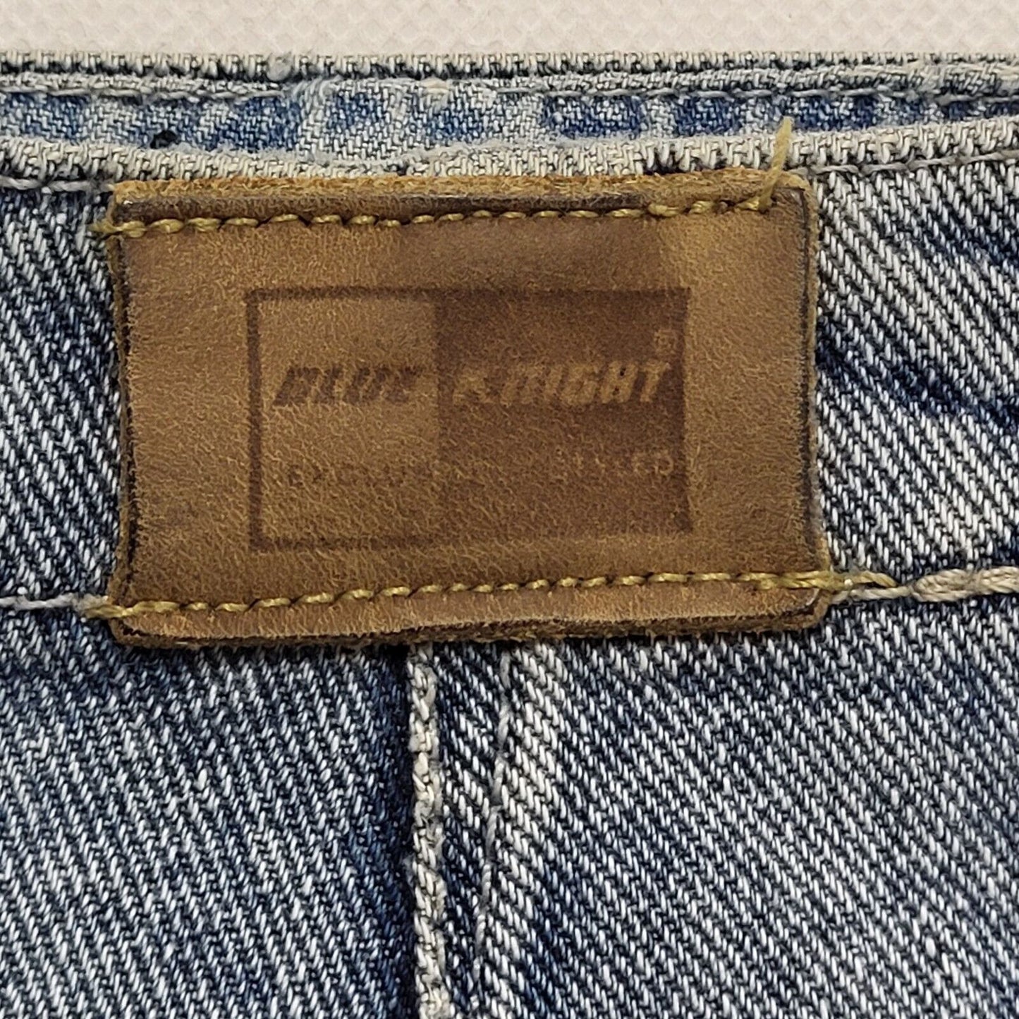 Blue Knight Vintage 90's Blue Denim Skirt Womens W34