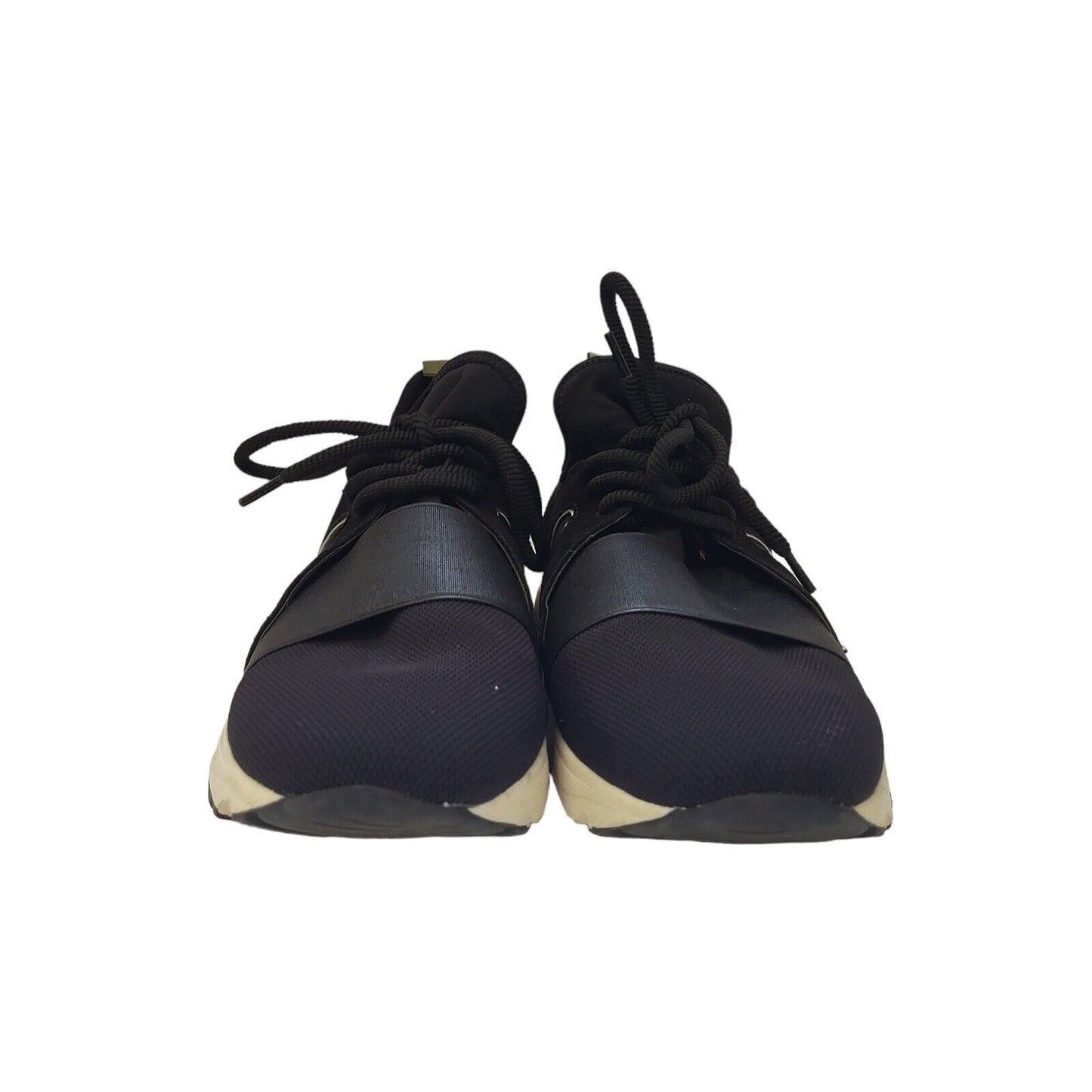 Carvela Black & White Lace-up Sports Casual Trainers Uk Men's Size 6