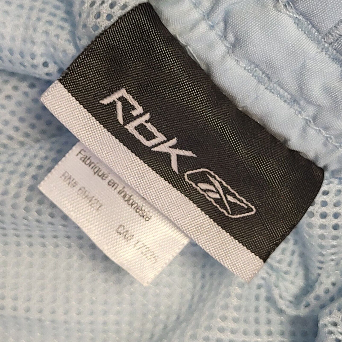 Reebok Vintage Y2K Blue 3/4 Length Tracksuit Pants Womens UK 14 W32 L20