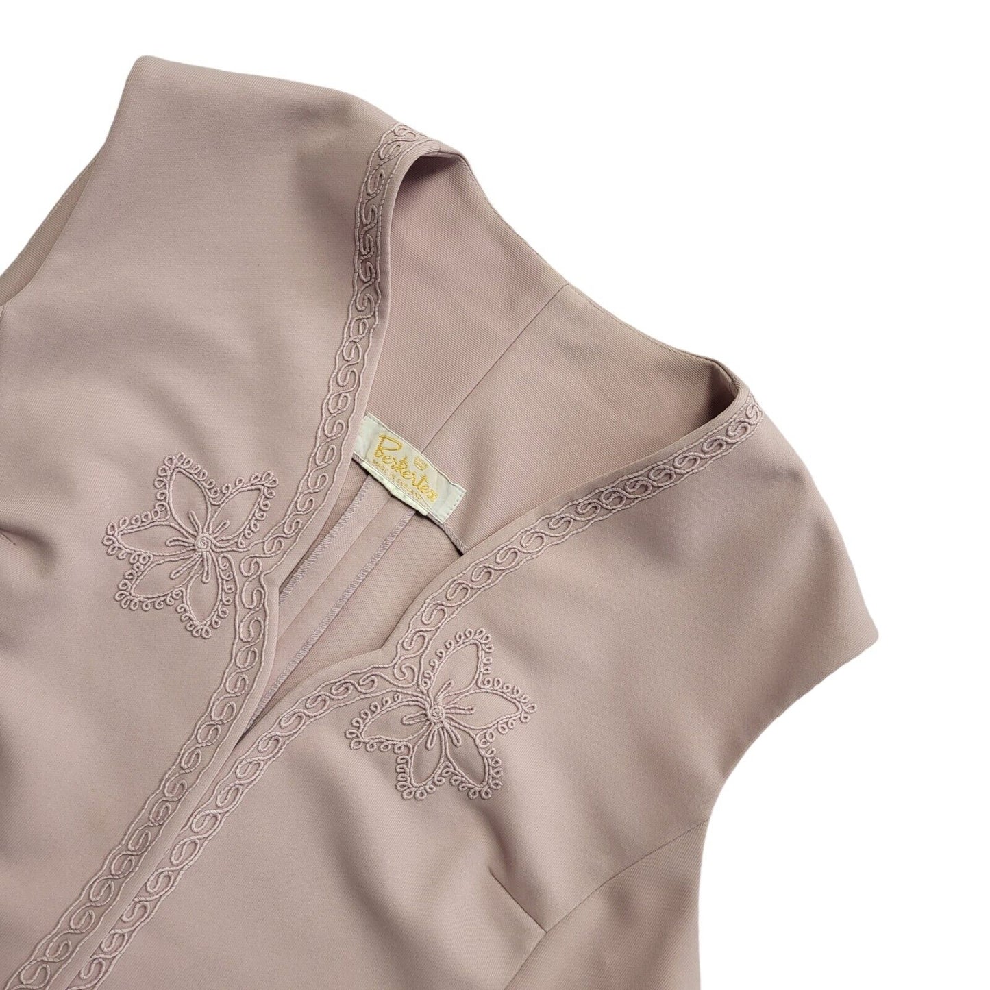 Berkertex Pink Open Front Gilet Uk Women's Size 14
