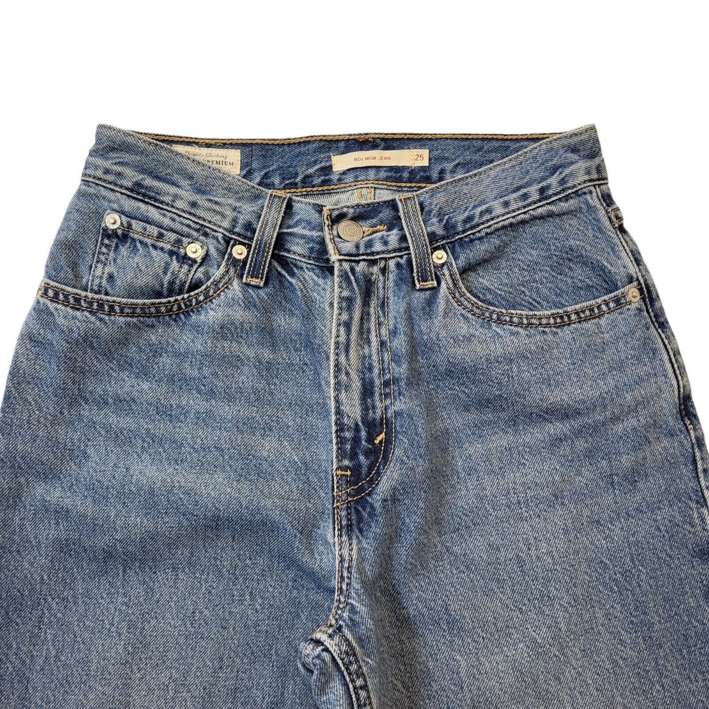 Levi's Mom Jeans Blue Denim Women's Size 8 W26 L28