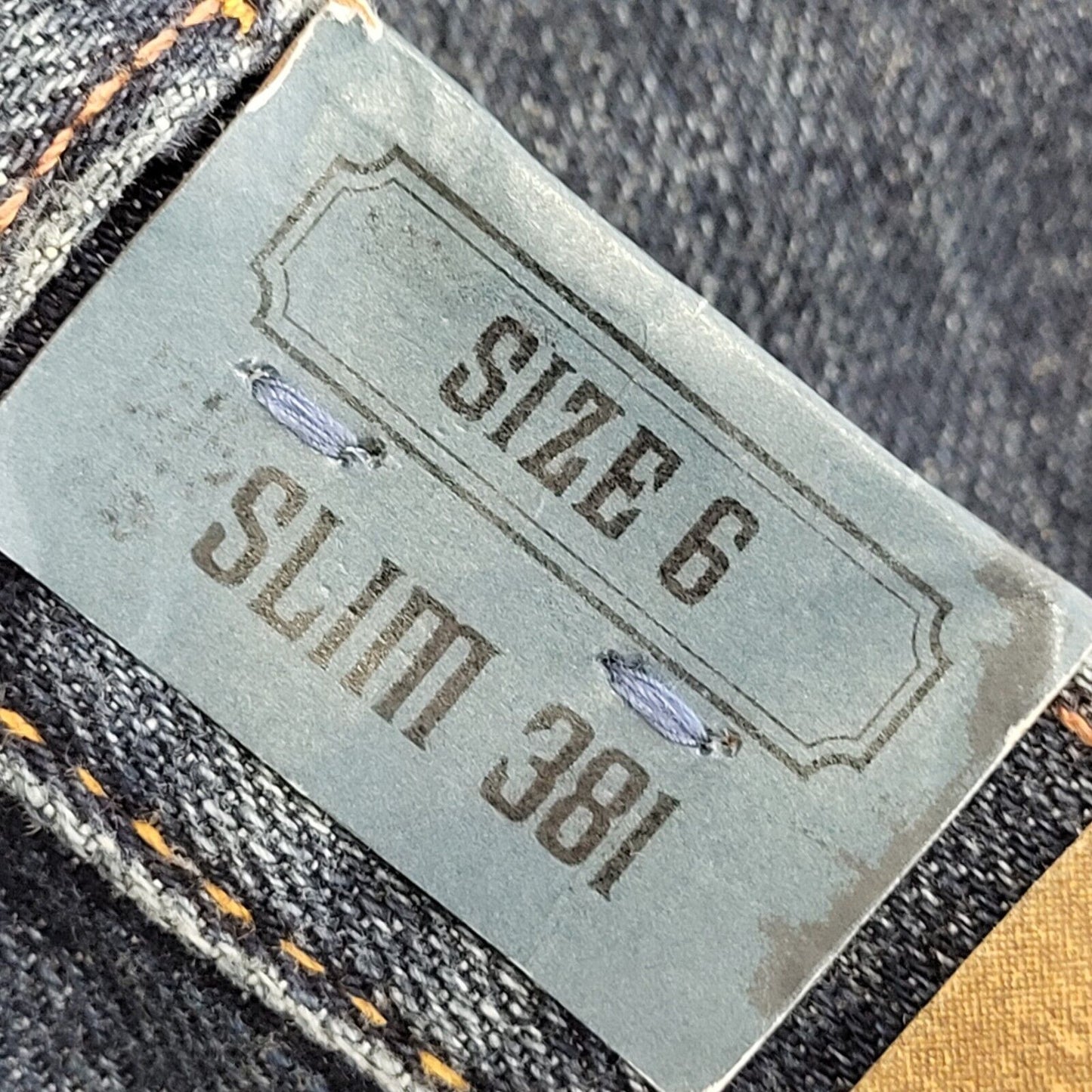 Ralph Lauren 90s Dark Blue Straight Leg Denim Jeans Boy's Age 6 W22 L21