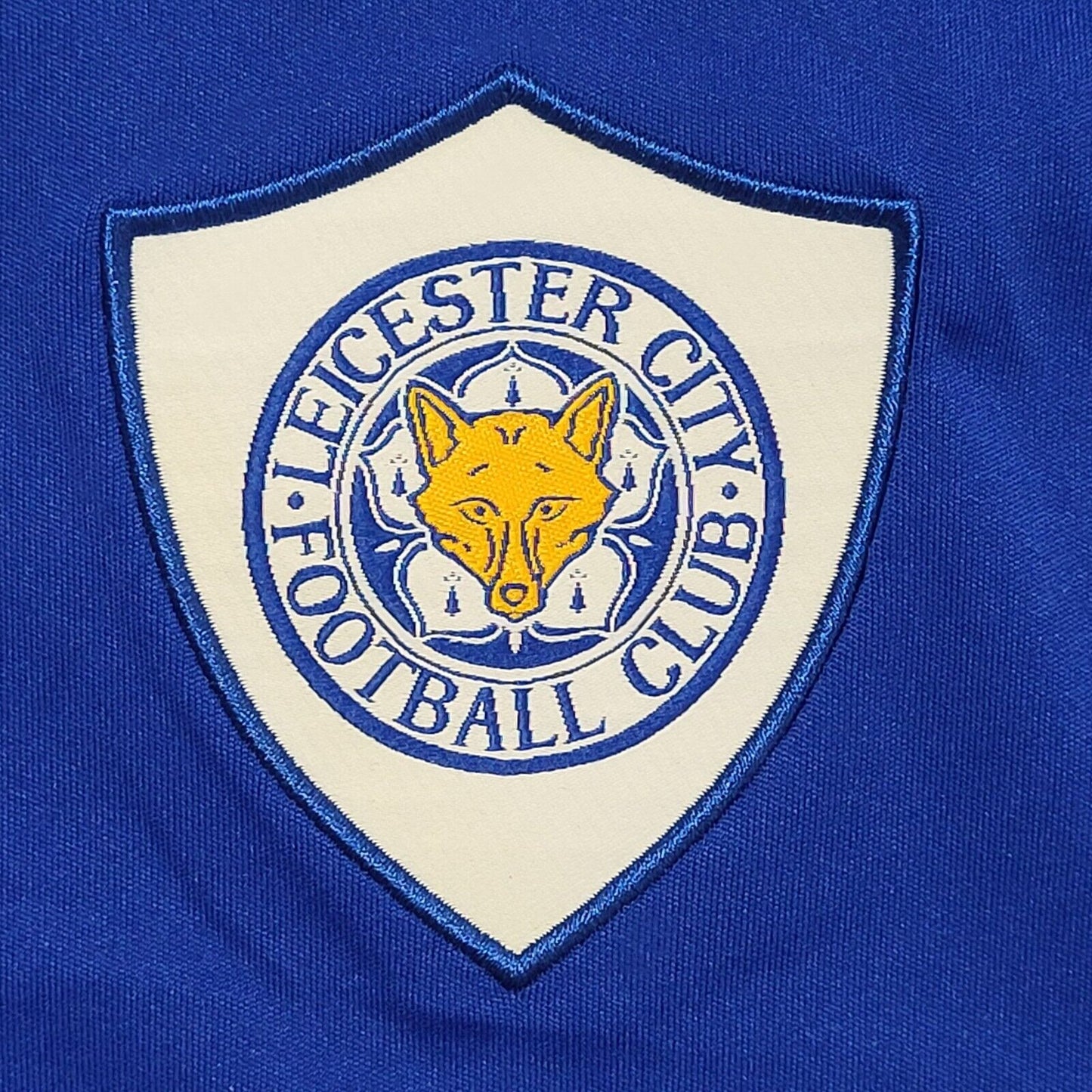 Leicester City FC 2007 Football Shirt Vintage Blue  Men's Size XL