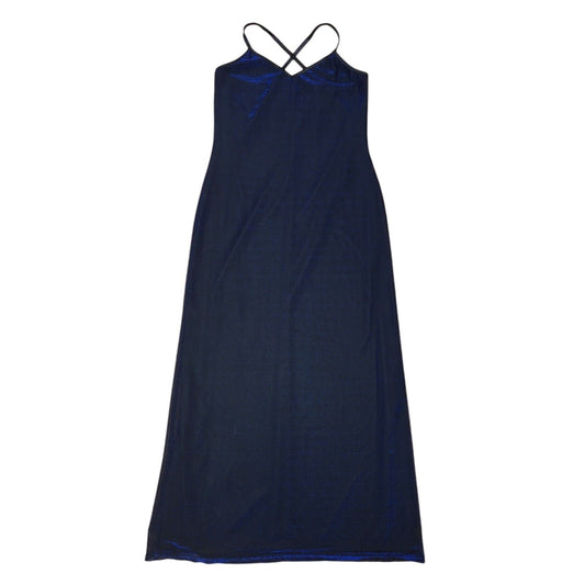 New Look 90s Vintage Dark Blue Dress Women's Size 14