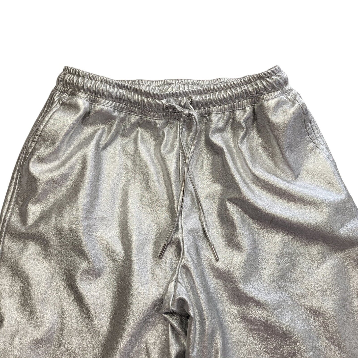 Pimkie Vintage Y2K Silver Tapered Jogging Bottoms Womens UK M W28 L27