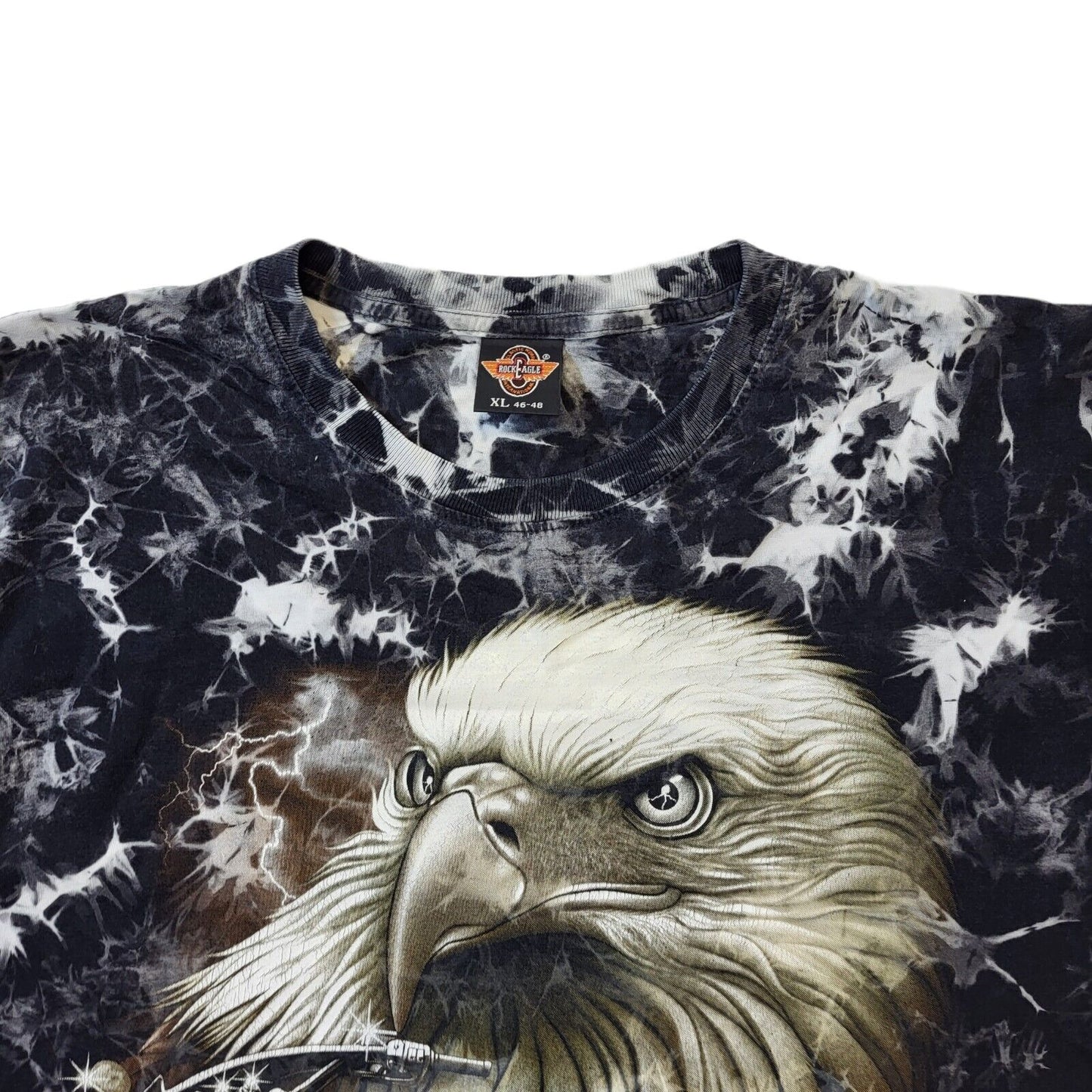Rock Eagle  Y2K Vintage Crew Neck Eagle T-Shirt Men's Size XL