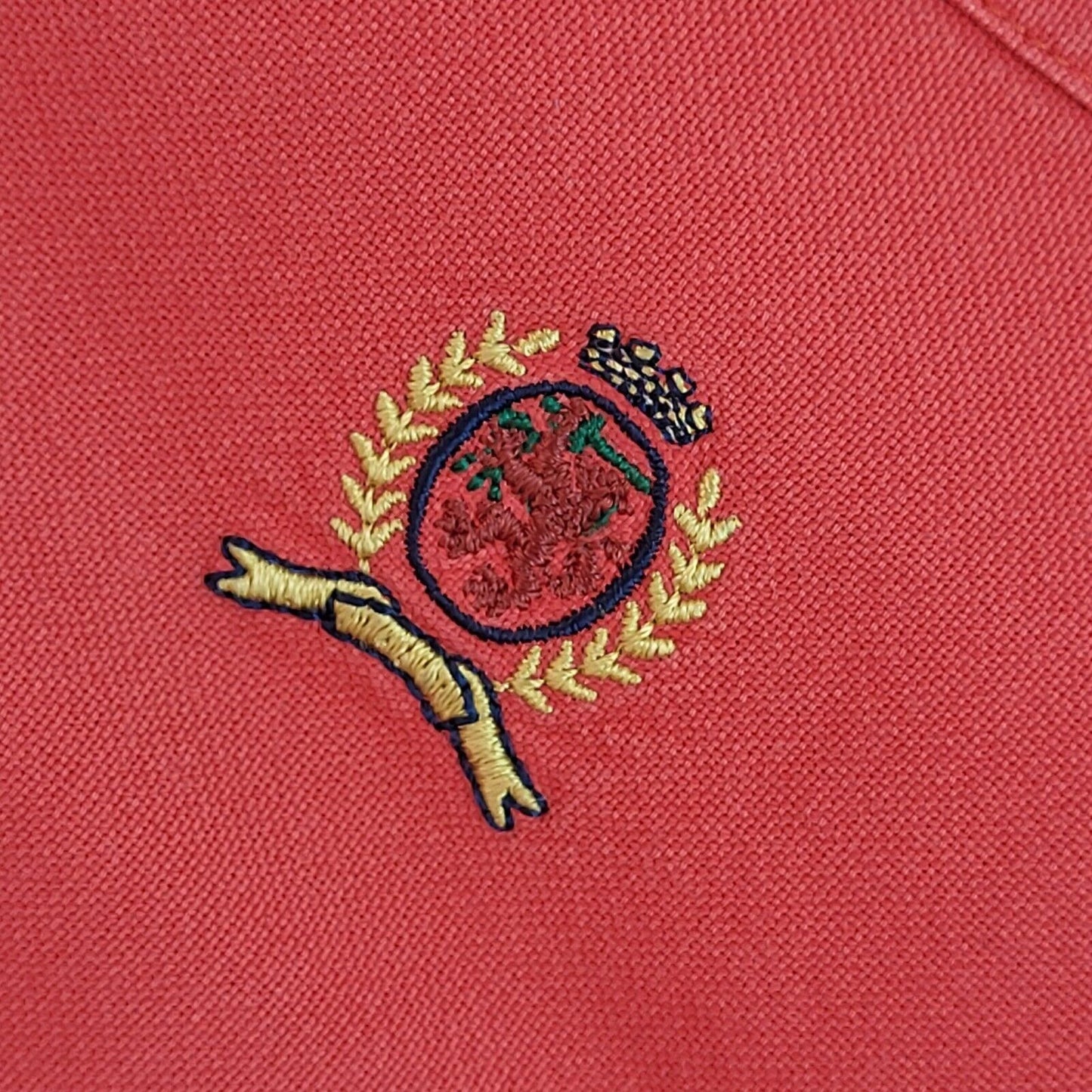 Tommy Hilfiger Y2k Red Long Sleeve Shirt Uk Men's Size Medium