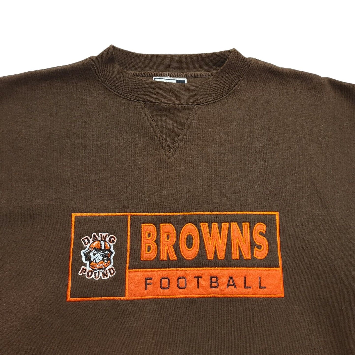 Puma Dawg Pound Browns 90's Brown Crew Neck Sweatshirt Uk Men's Size XL