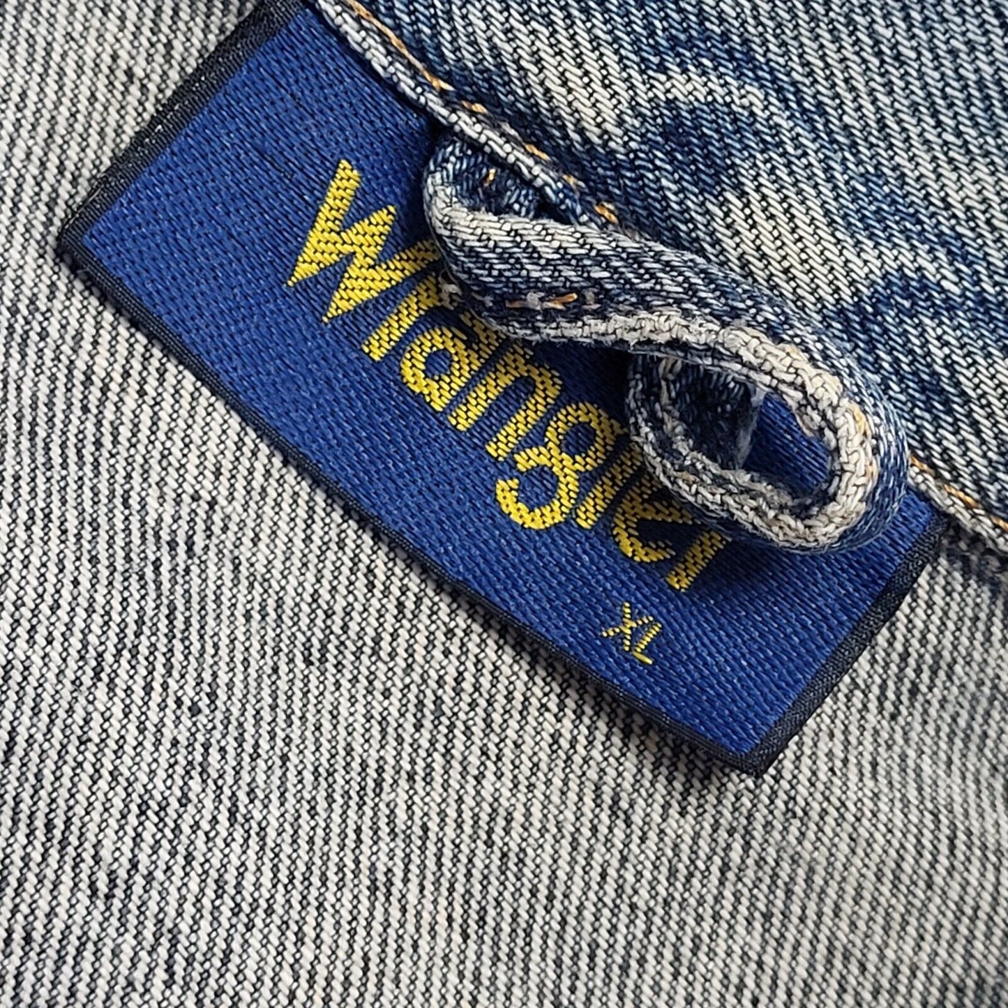 Wrangler Light Blue 90s Vintage Button Denim Jacket Uk Women's Size XL