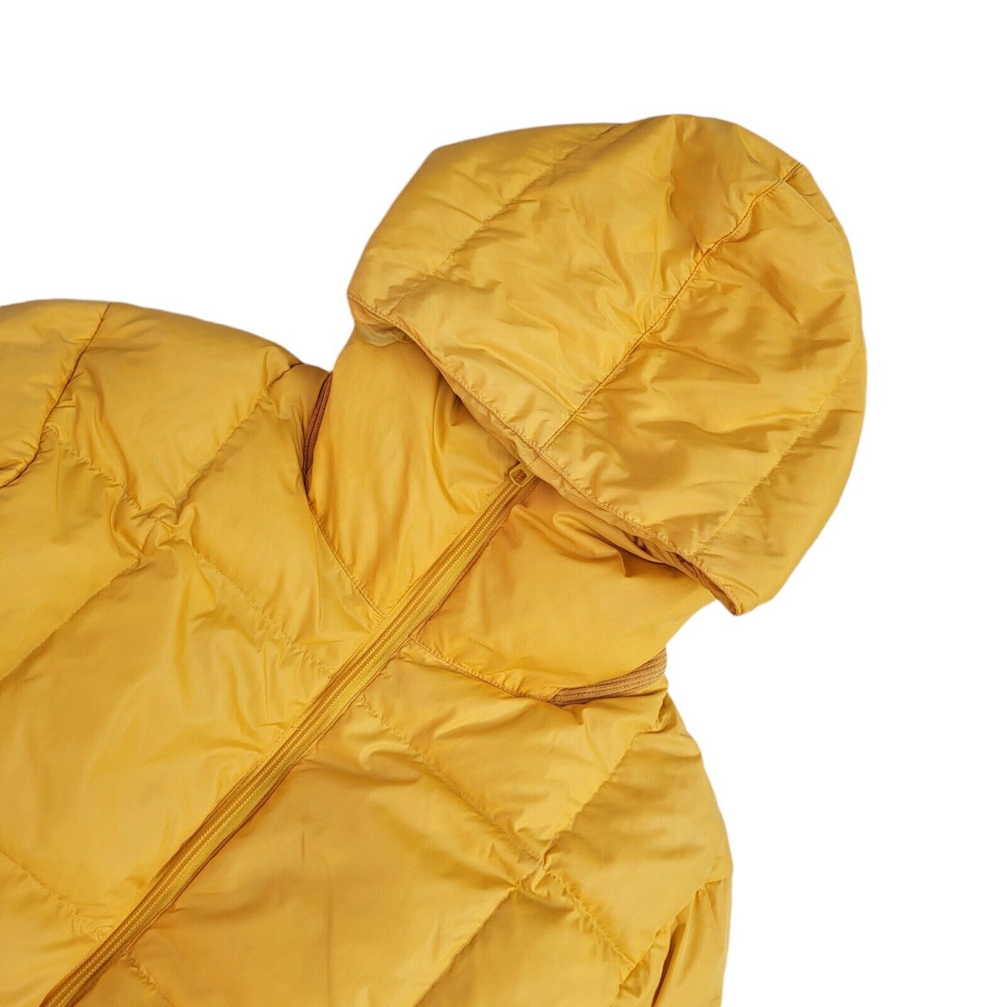 American Scene Vintage 90's Yellow Full Zip Hooded Jacket UK Men's Size S