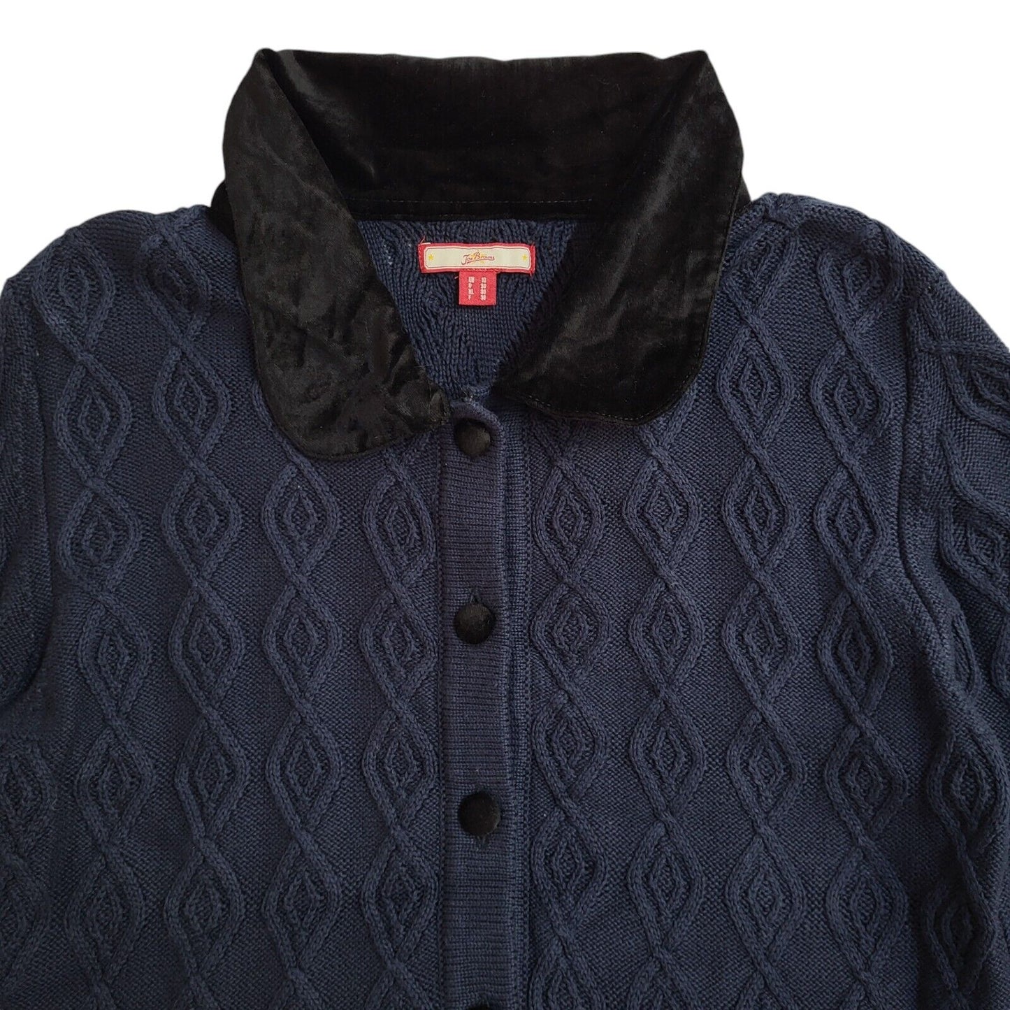 Joe Browns Vintage 90's Navy Blue Button Cardigan UK Women's Size 10