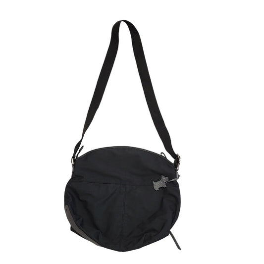 Radley Black Oval Shape Shoulder Bag Women's Size 14" x 13"