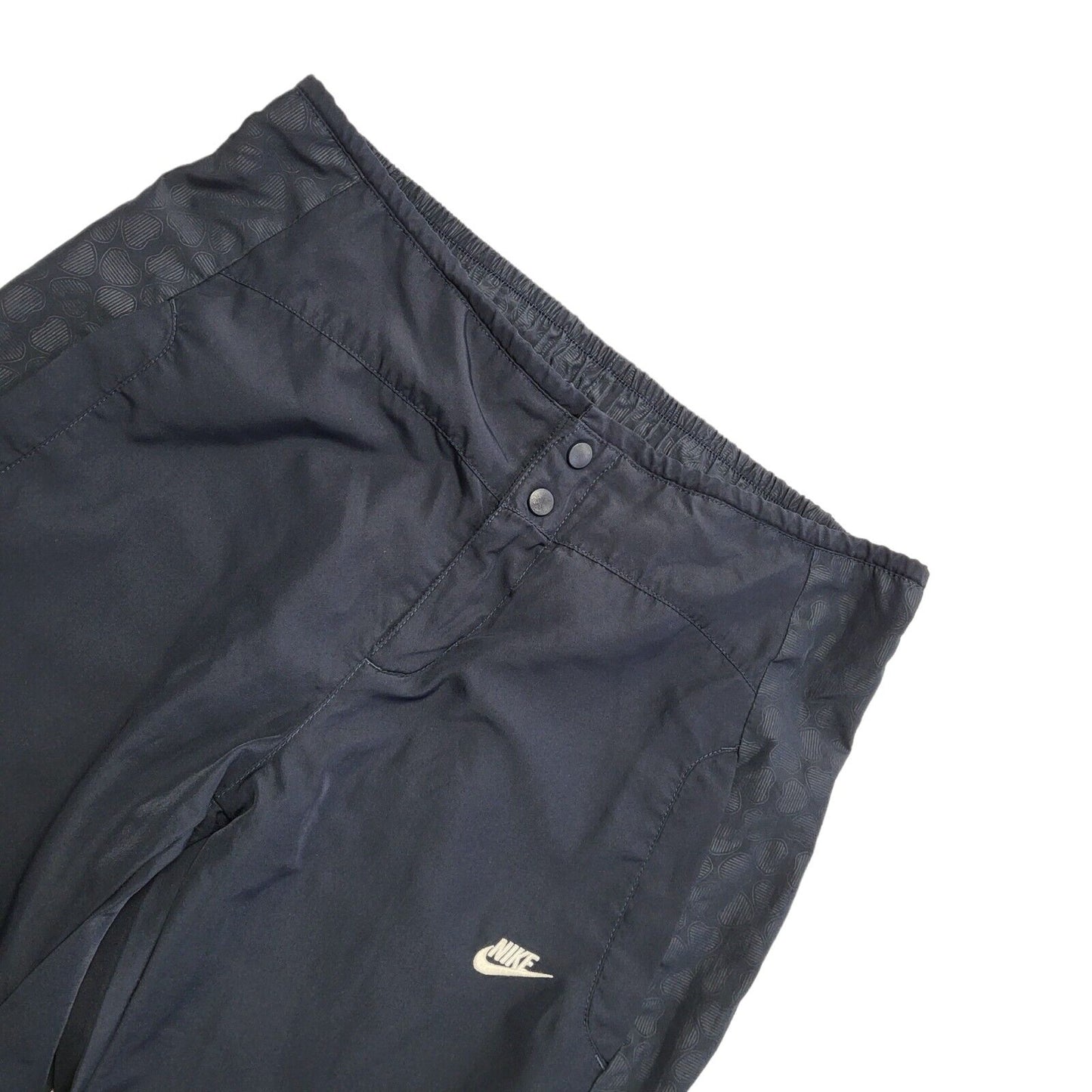 Nike Vintage Y2K Blue Tapered Tracksuit Pants Womens UK M W32 L31