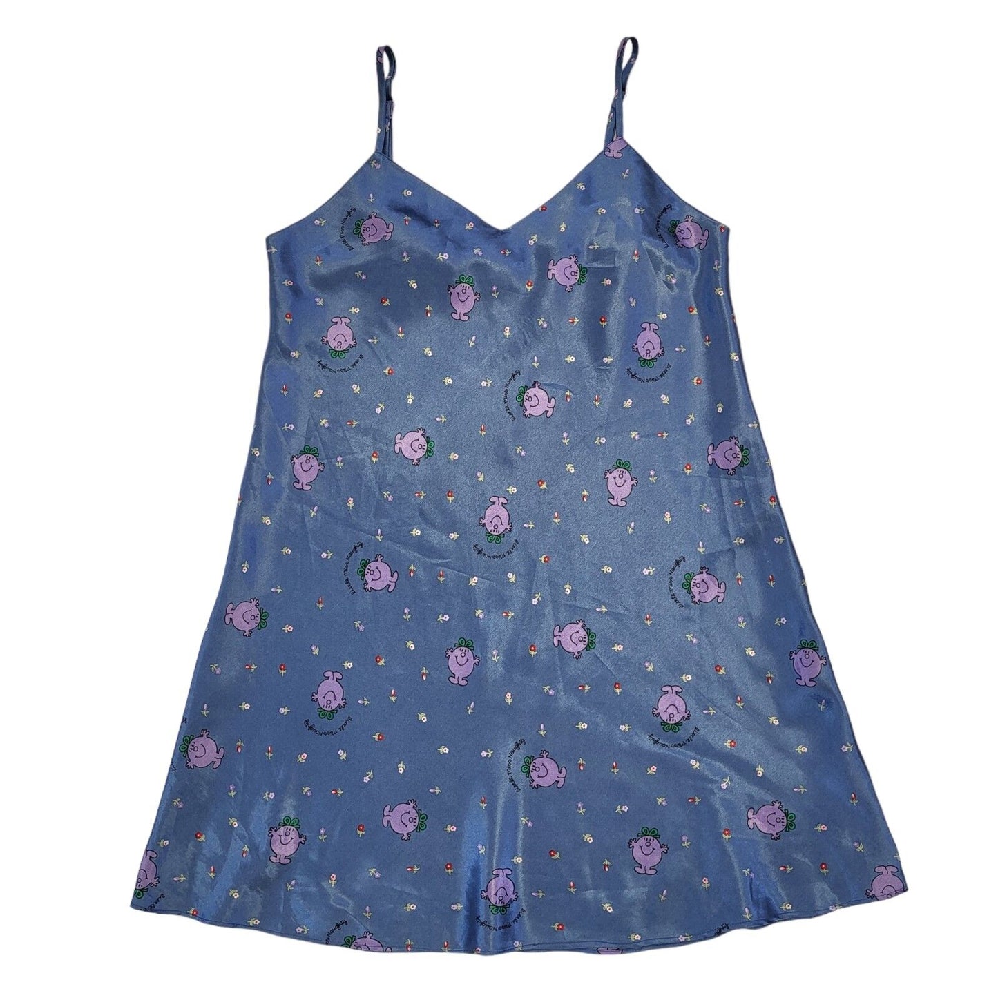 La Senza Y2K Blue Little Miss Naughty Night Dress Womens UK M