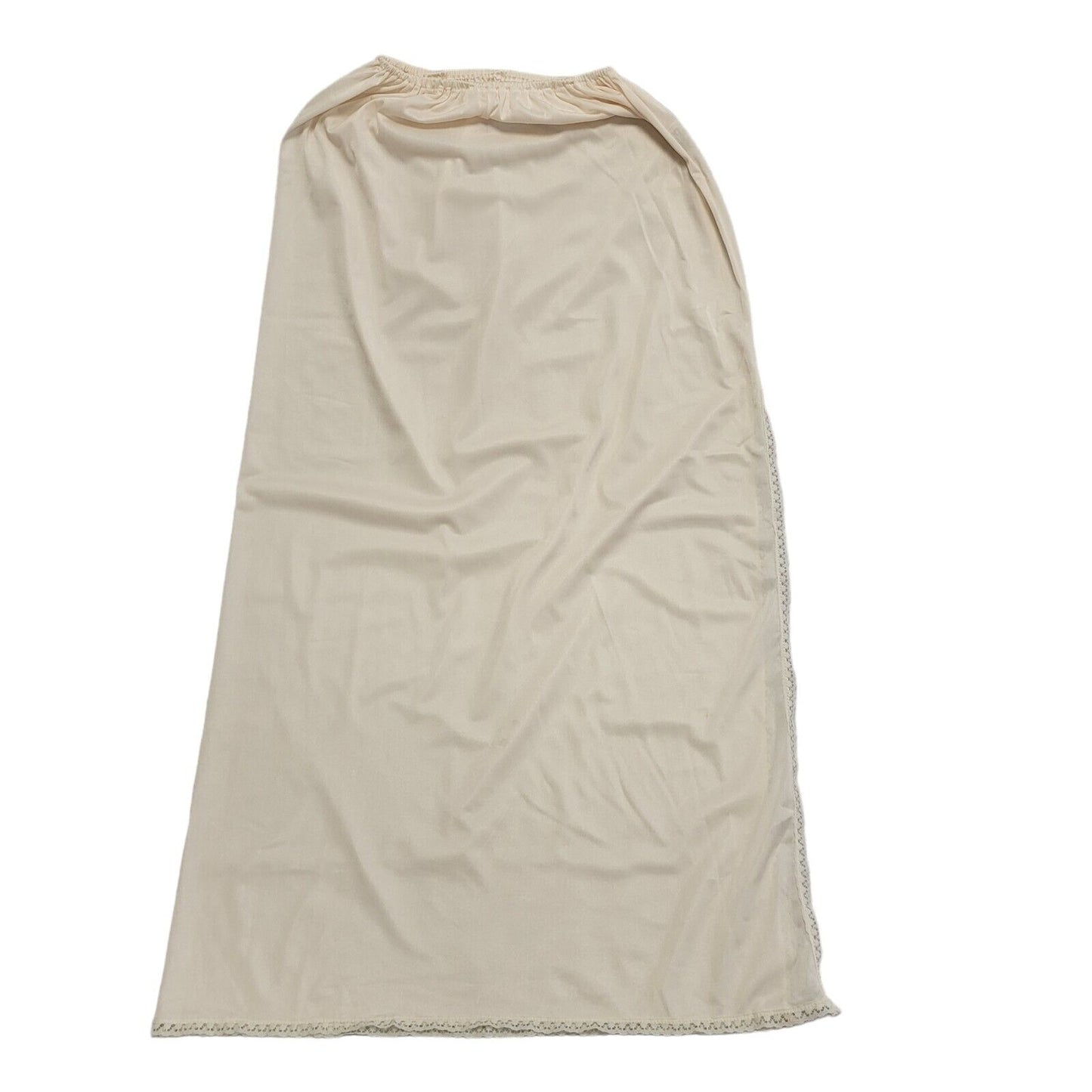 Vintage 90's Cream Under Skirt Women's Size Small W26