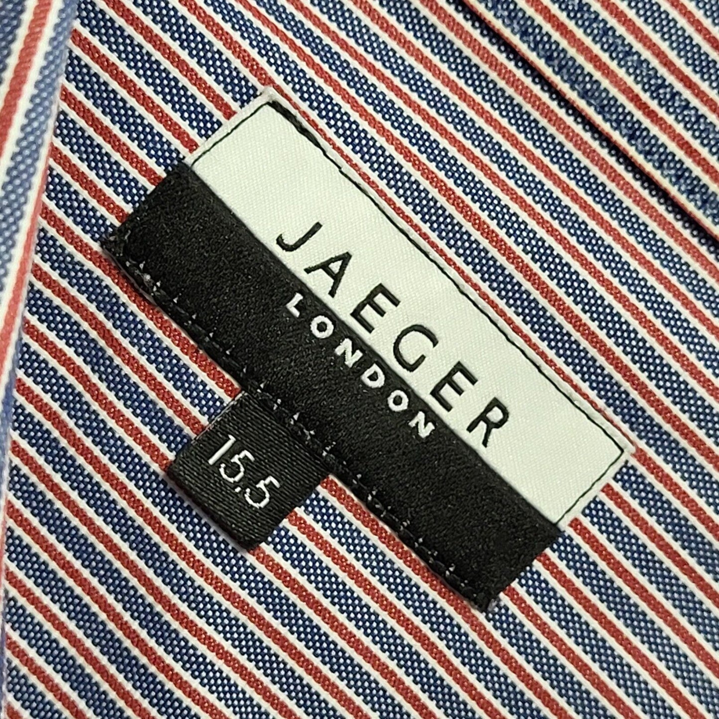 Jaeger Vintage Y2K Blue & Red Check Long Sleeve Shirt Uk Men's Size L