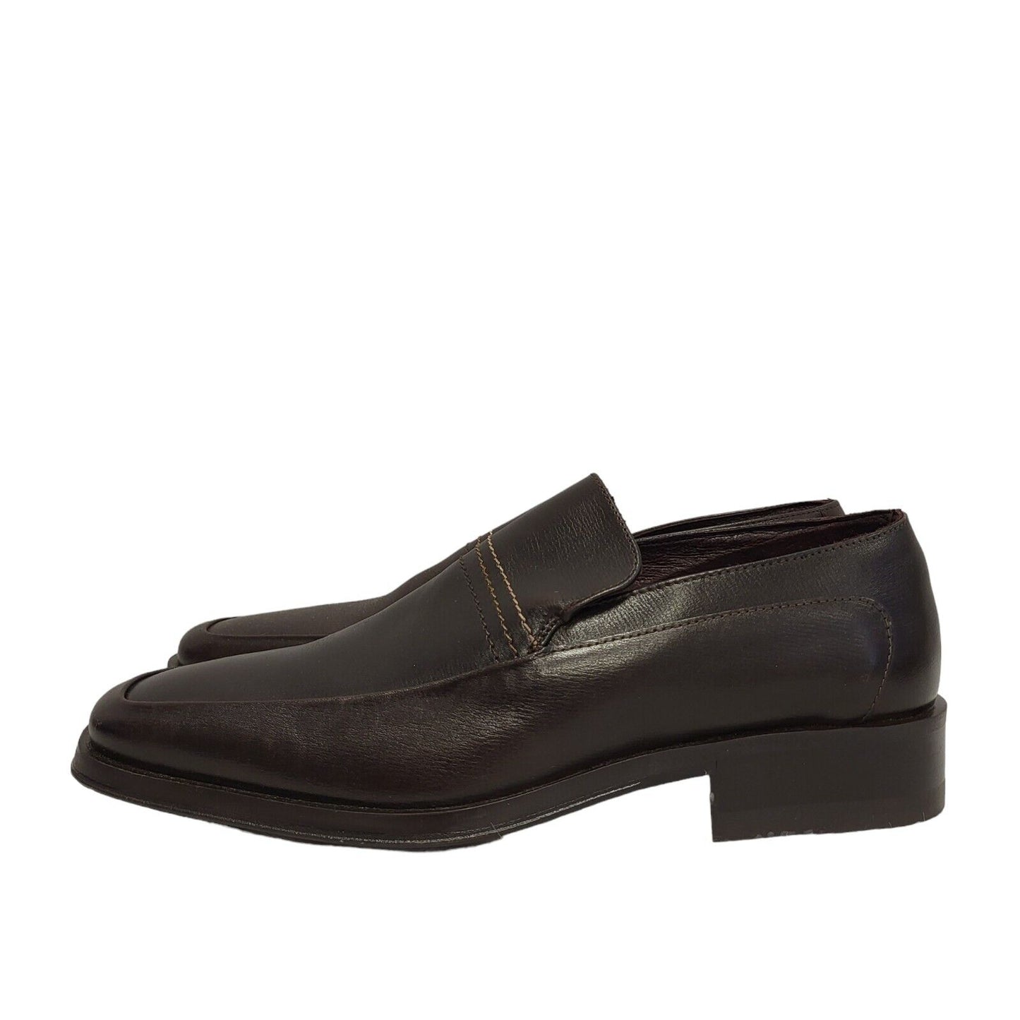 C-Z Brown Slip-On Casual Leather Shoes Uk Men's Size 9