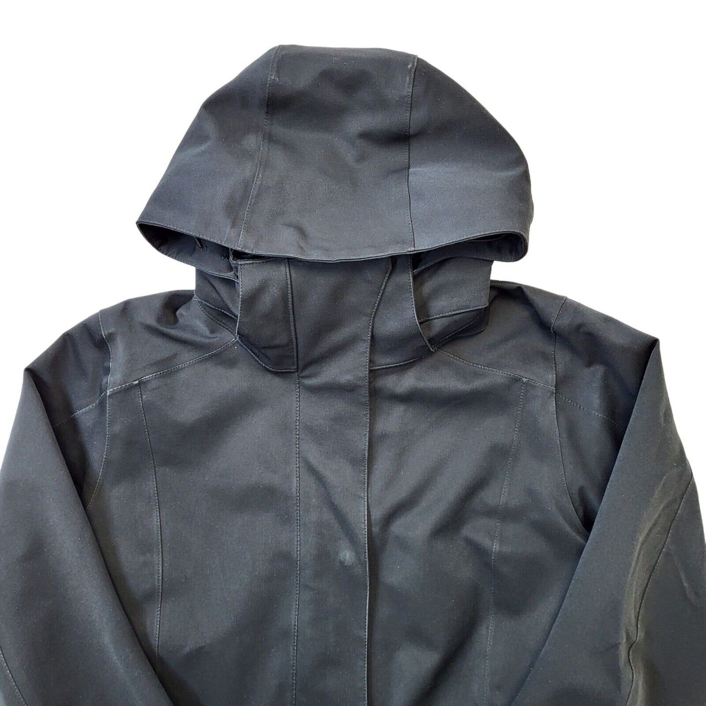 Patagonia Black Hooded Coat Women's Size XS