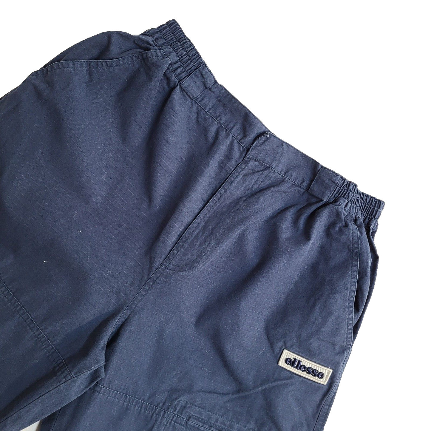 Ellesse Blue Vintage 90's Tapered Leg Trousers UK Men's Size XL W36 L29