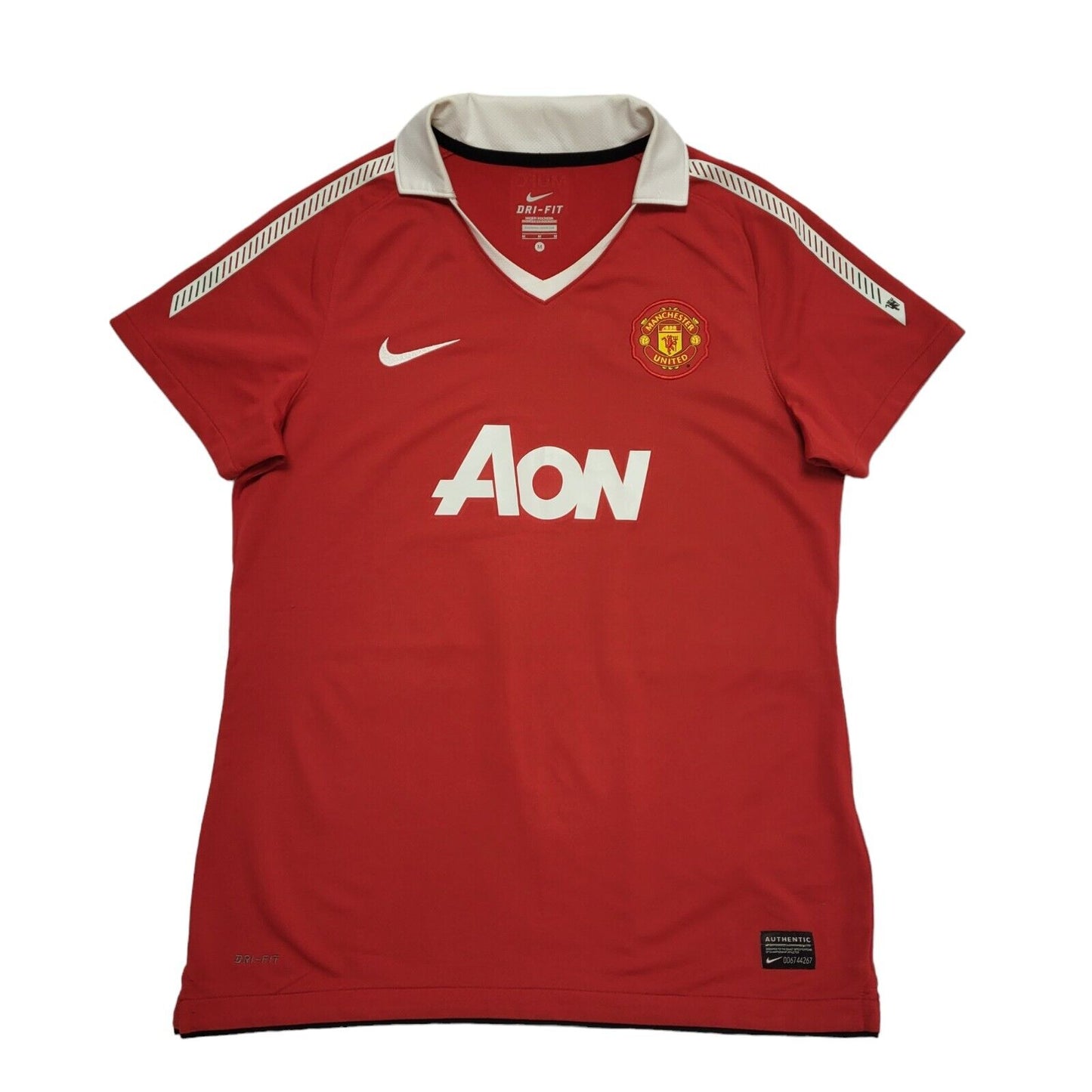Nike Manchester United 2010/11 Home Football Shirt Men's UK Size Medium