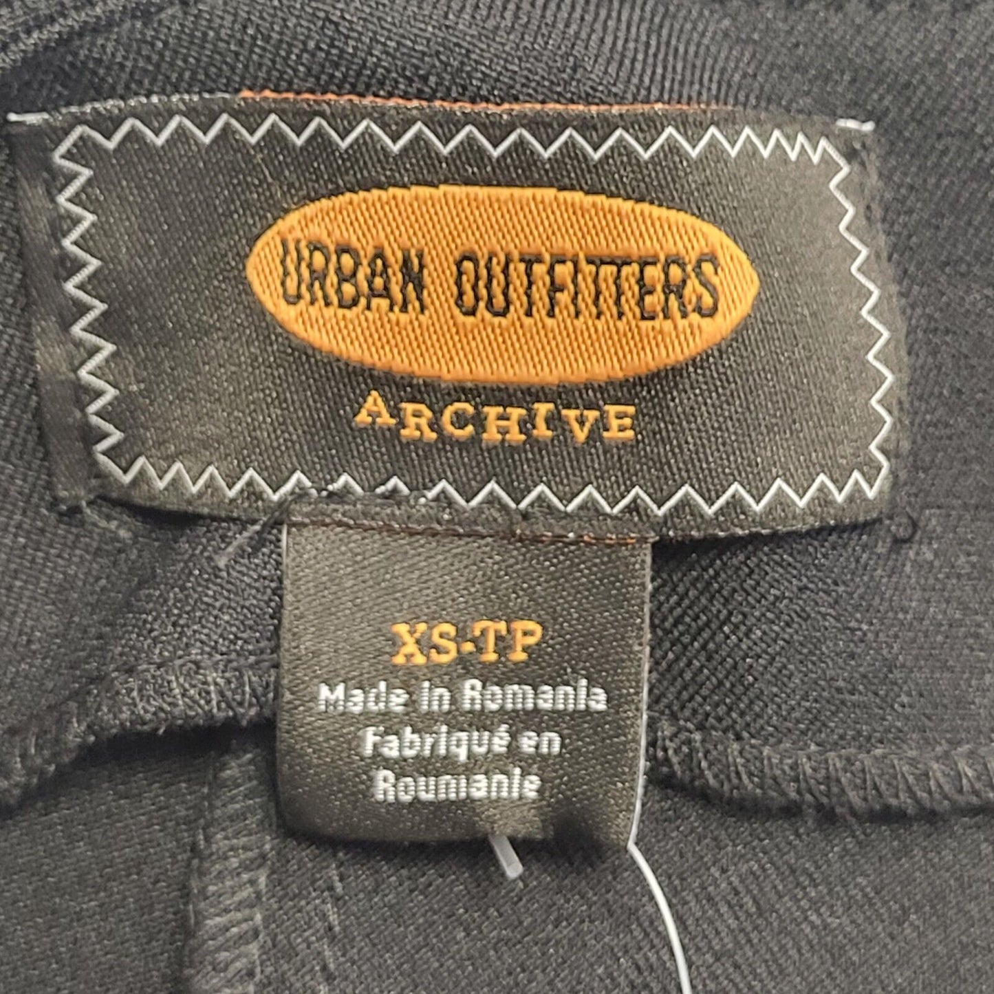Urban Outfitters Black Bootcut Trousers Uk Women's Size XS W24 L32