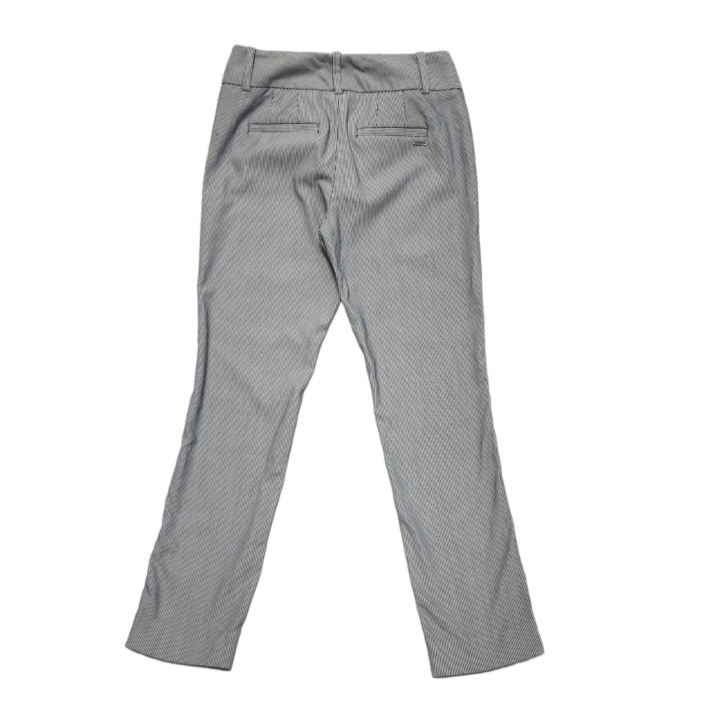 Calvin Klein Blue Striped Y2K Vintage Trousers Women's Size M 10 W28 L26