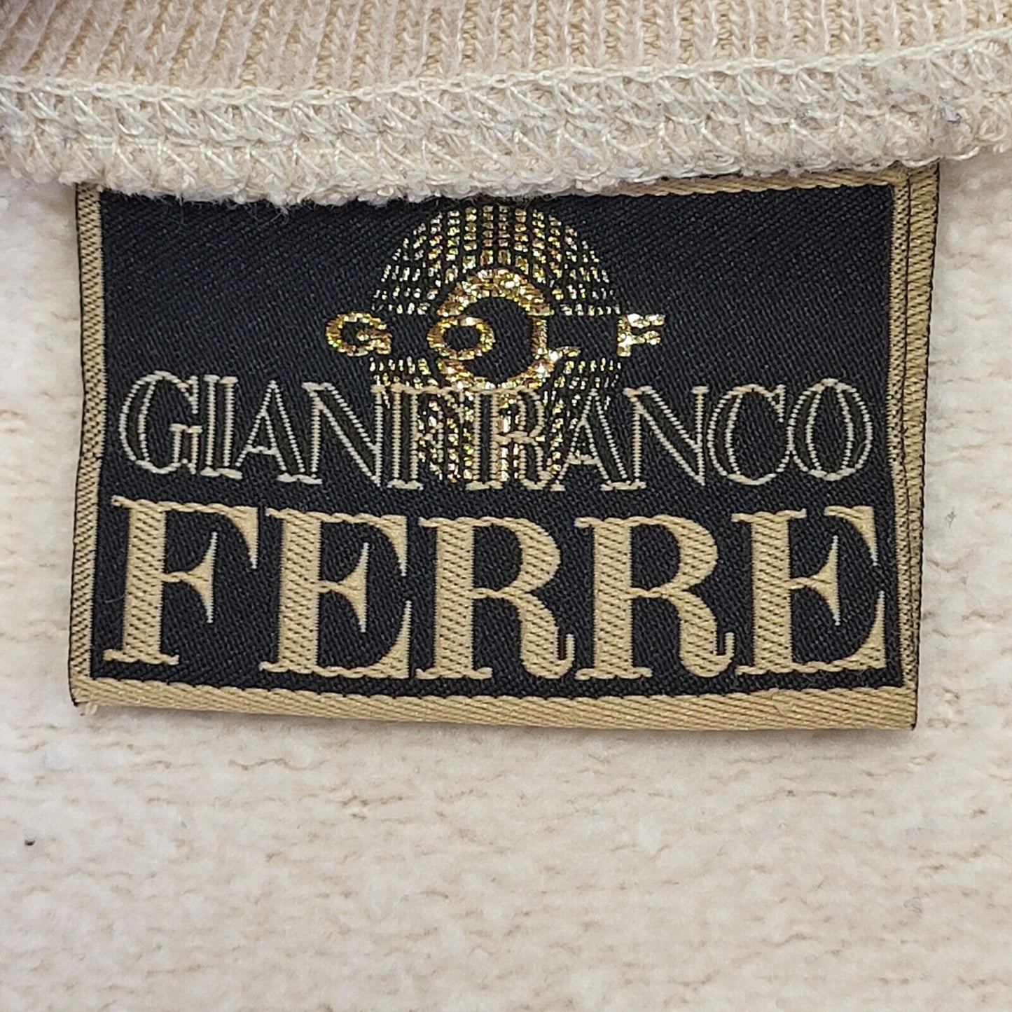 Gianfranco Ferre 90s Vintage Golf Crew Neck Sweatshirt Men's Size L