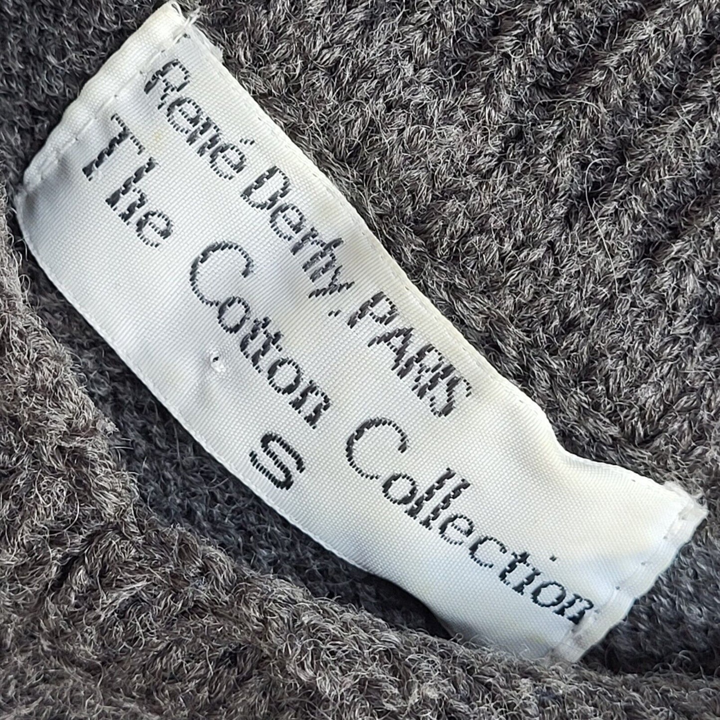 Rene Derhy Paris Grey 90s Xmas Jumper UK Women's Size S