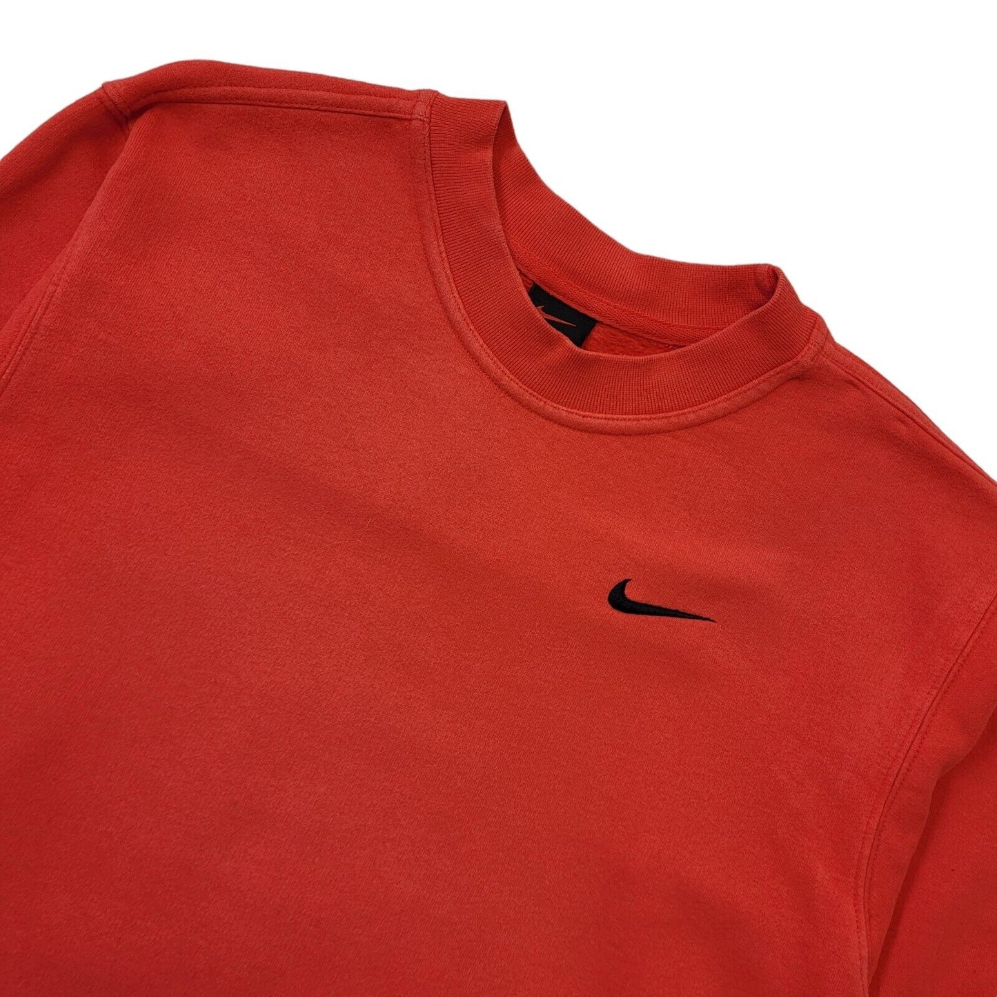 Nike 90s Vintage Red Round Neck Sweatshirt Women's Size XS