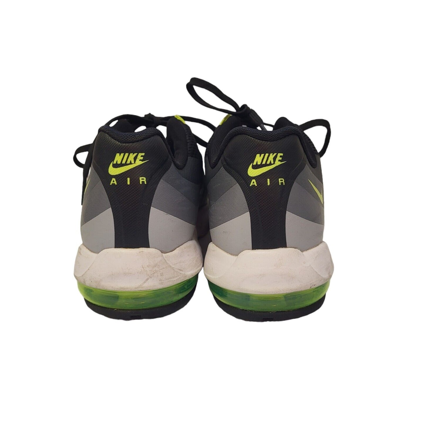 Nike Air Max 95 Black & Green Lace-up Sports Casual Trainers Uk Men's Size 5.5