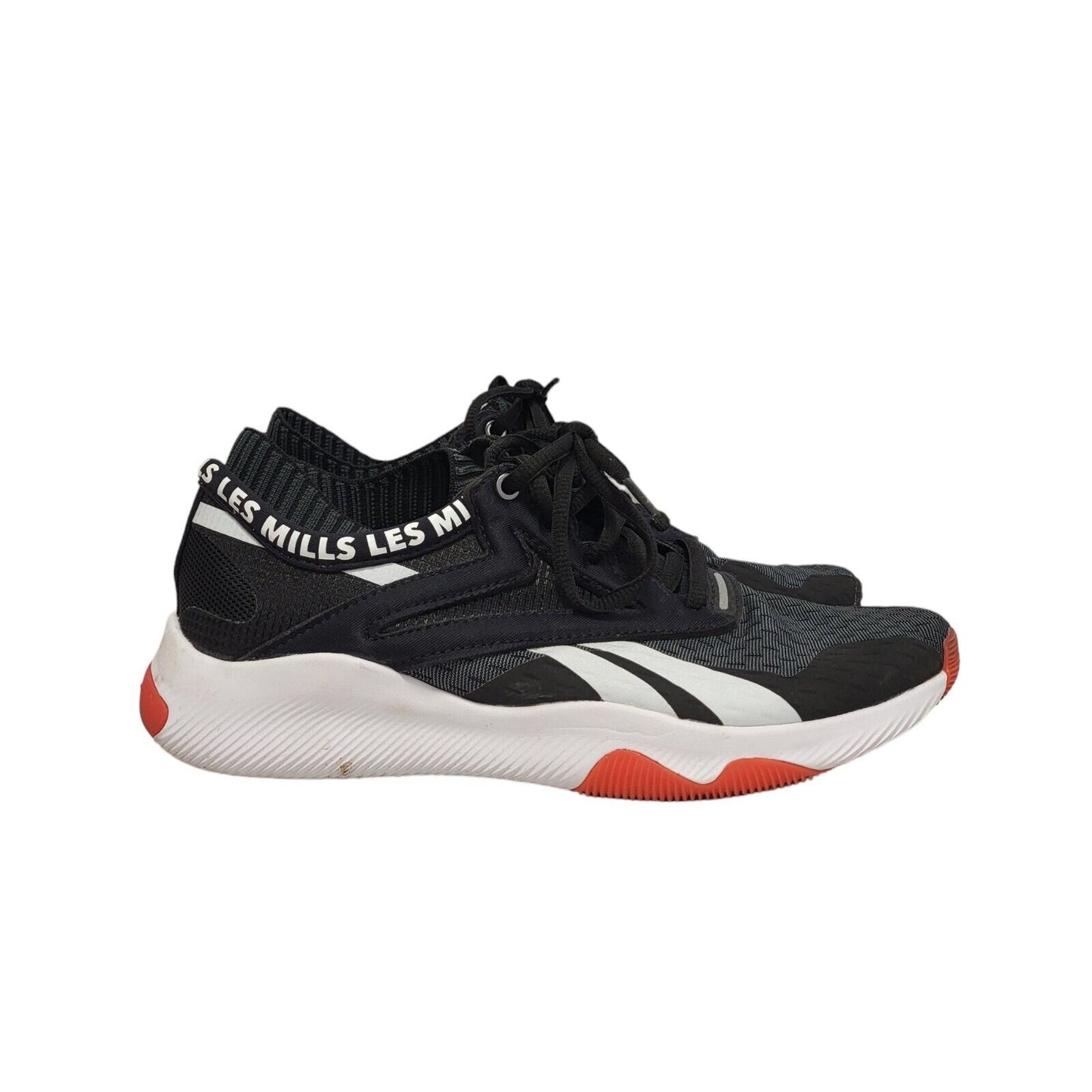Reebok Les Mills Black Lace-up Sports Casual Trainers Women's Size 4.5