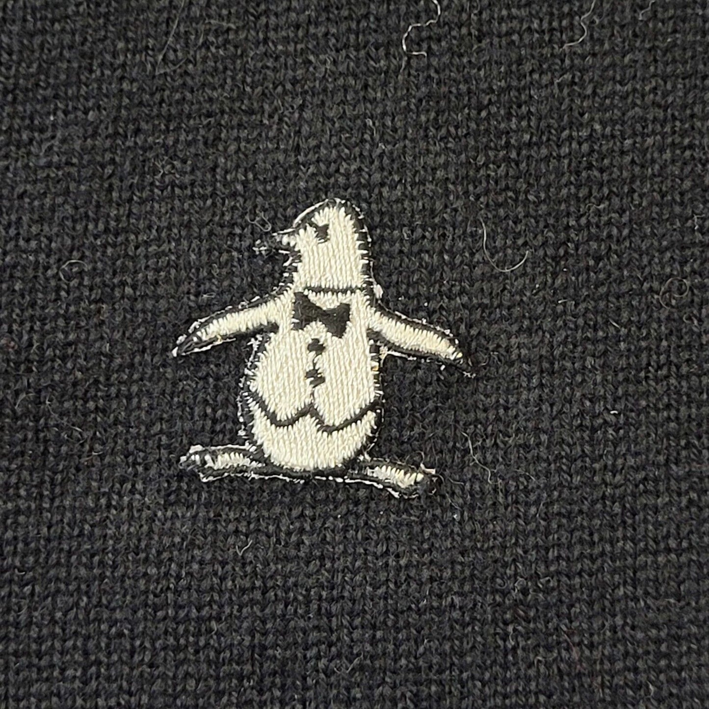 Munsingwear 90s Vintage Wool Blend Black V-Neck Jumper Men's Size L