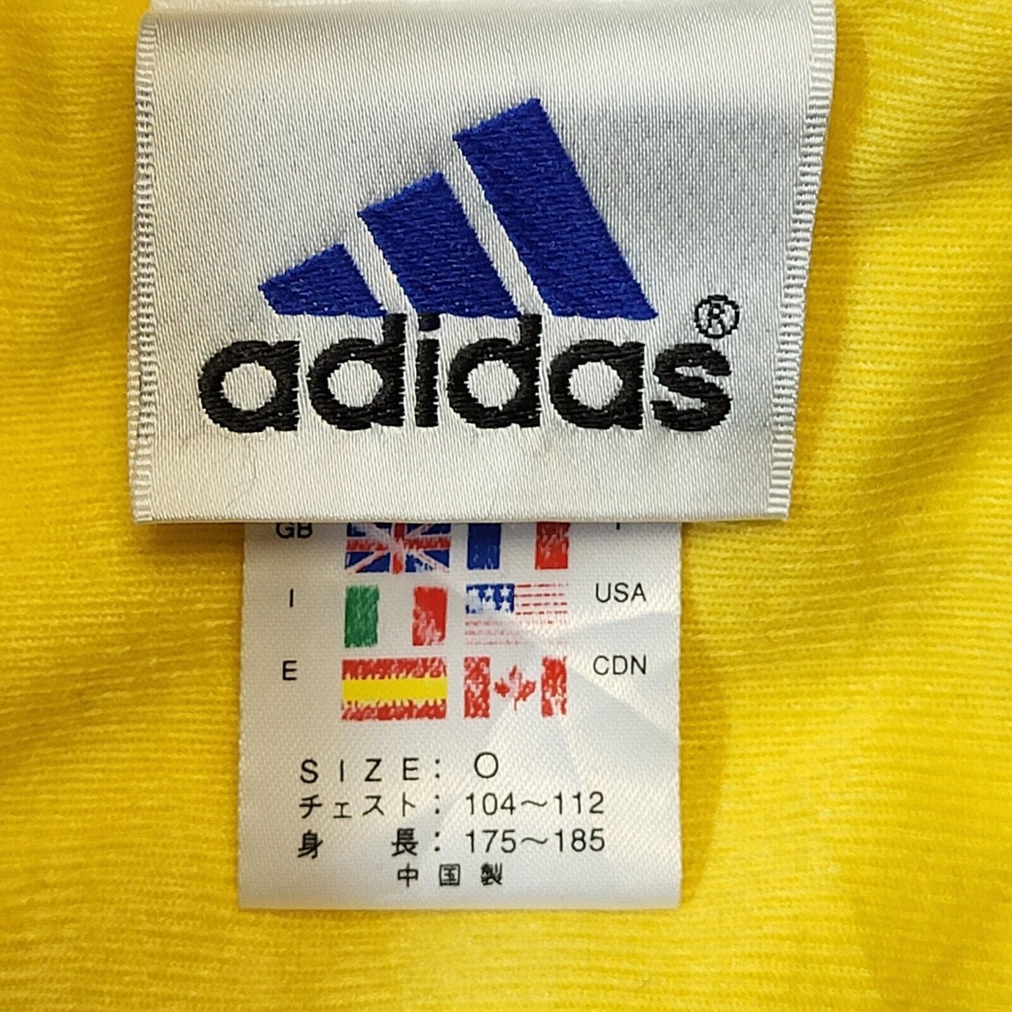 Adidas 90s Vintage Navy Blue Over-sized Managers Jacket Men's Size Large