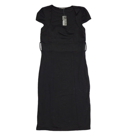 Jane Norman Vintage Y2K Black Knee Length Dress BNWT Womens UK 14