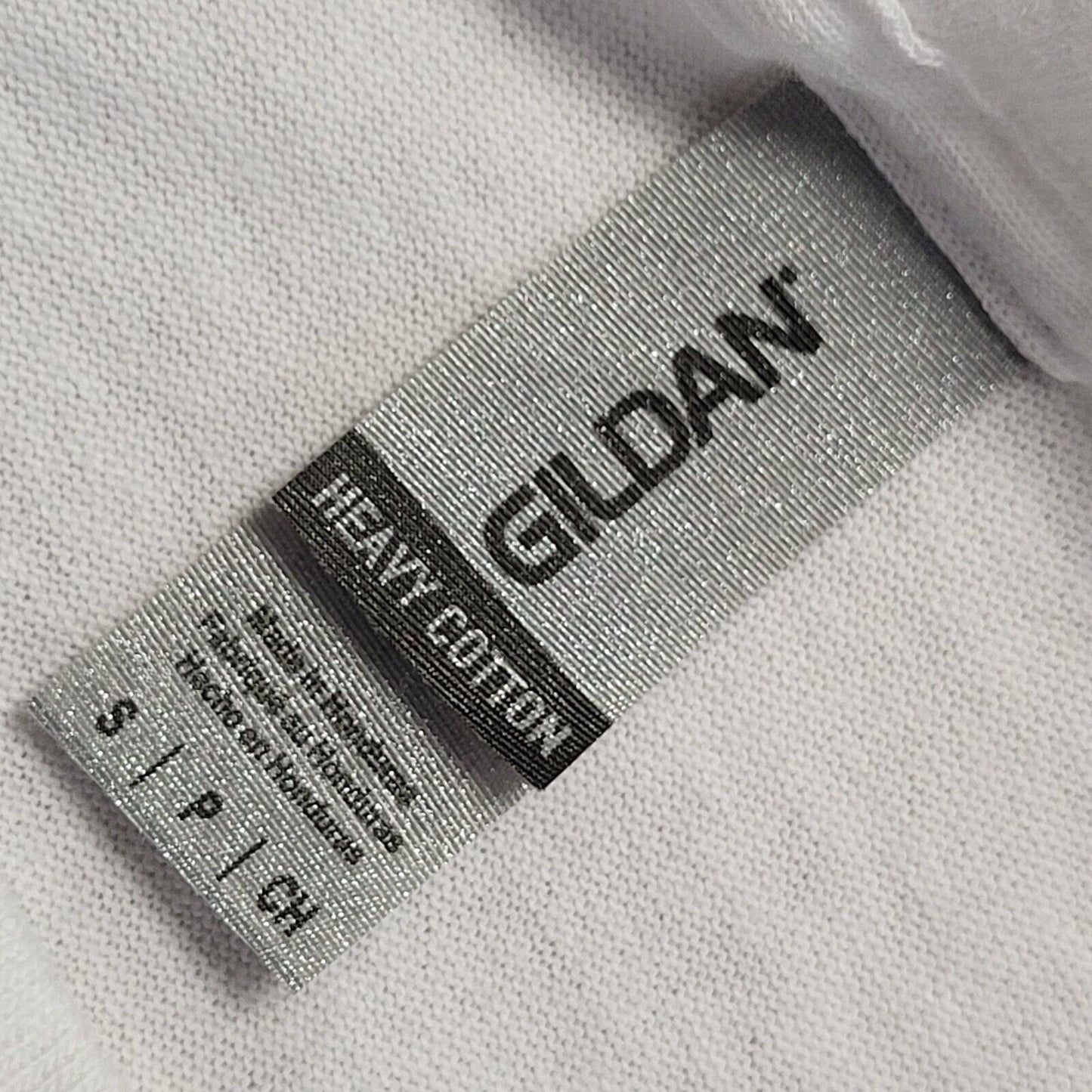 Gildan Vintage Y2K White France 2001 Saliba Short Sleeve T-Shirt Womens UK S