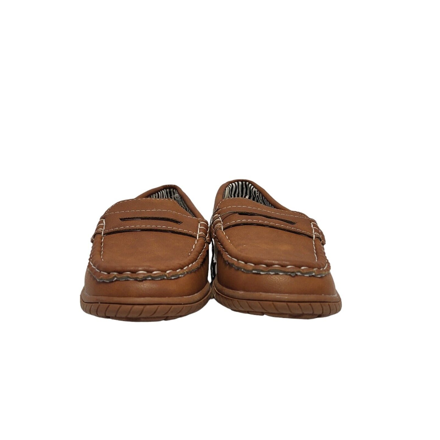 Mad Wax Brown Faux Suede Slip-on Shoes Uk Women's Size 5