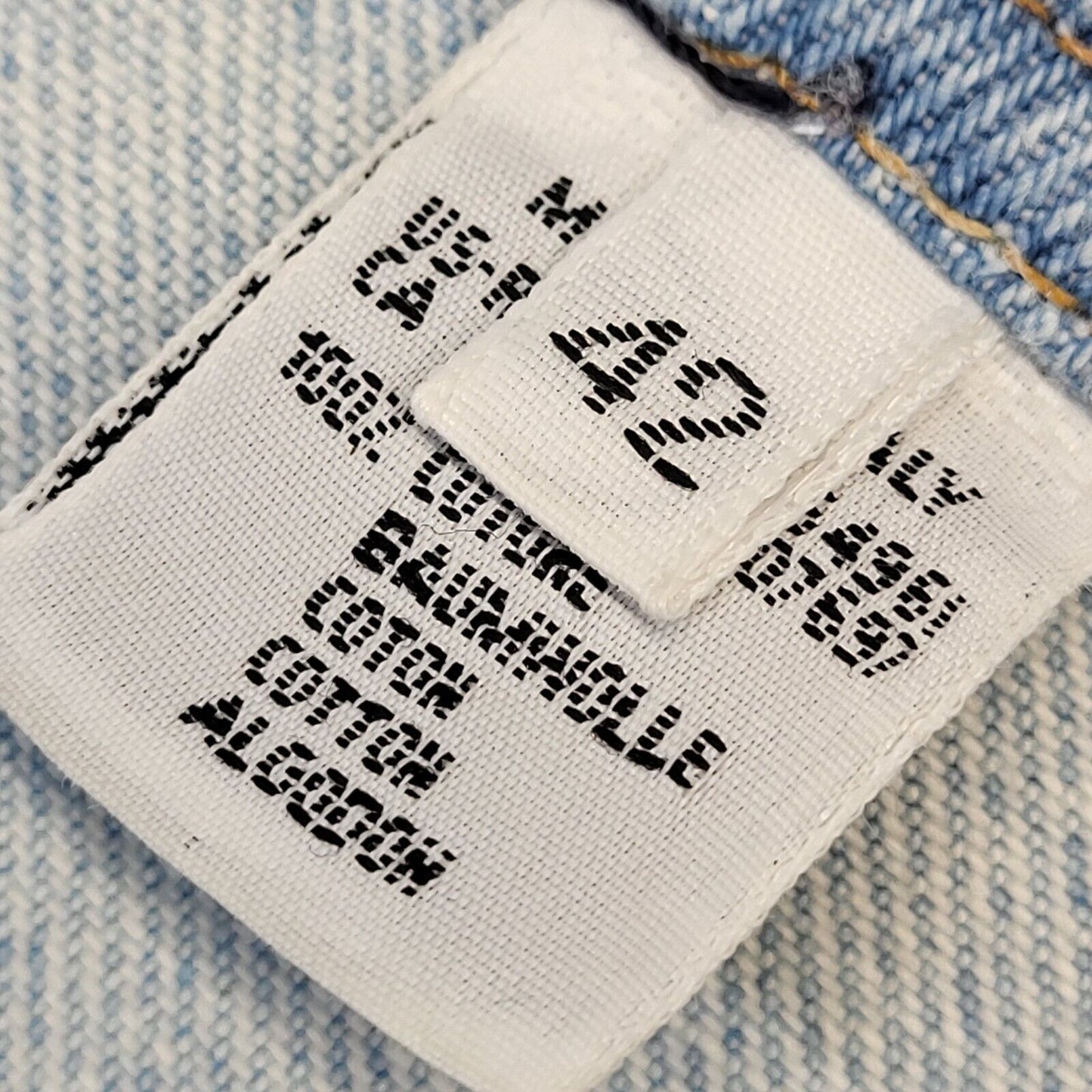 Blue Family 90s Vintage Sleeveless Blue Denim Button Shirt Uk Women's Size 14