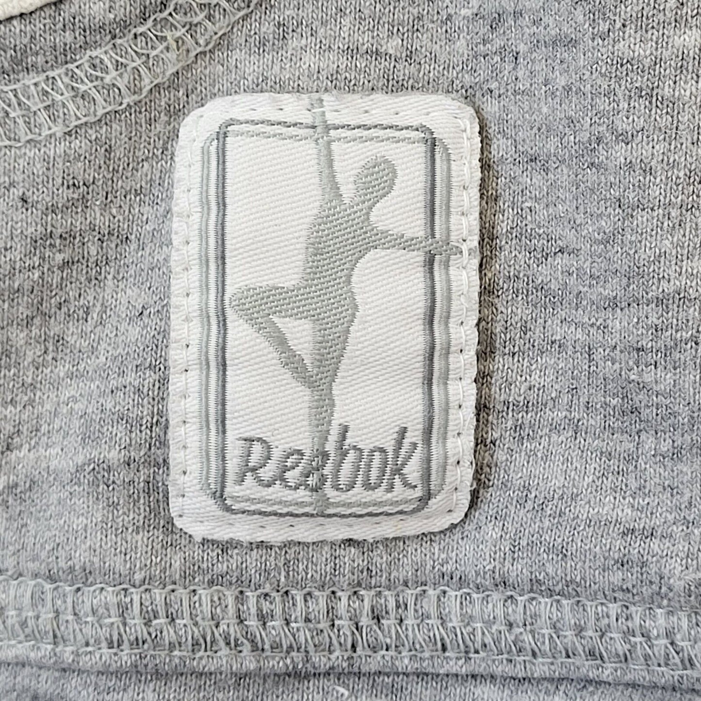 Reebok Y2K Vintage Grey V-Neck Hoodie Women's Size 12