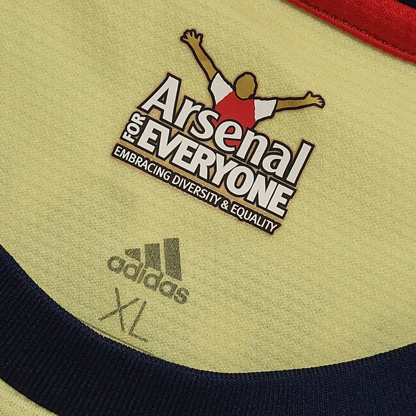 Adidas Arsenal 2021-22 Away Shirt Tierney No 7 Football Shirt Uk Men's Size XL