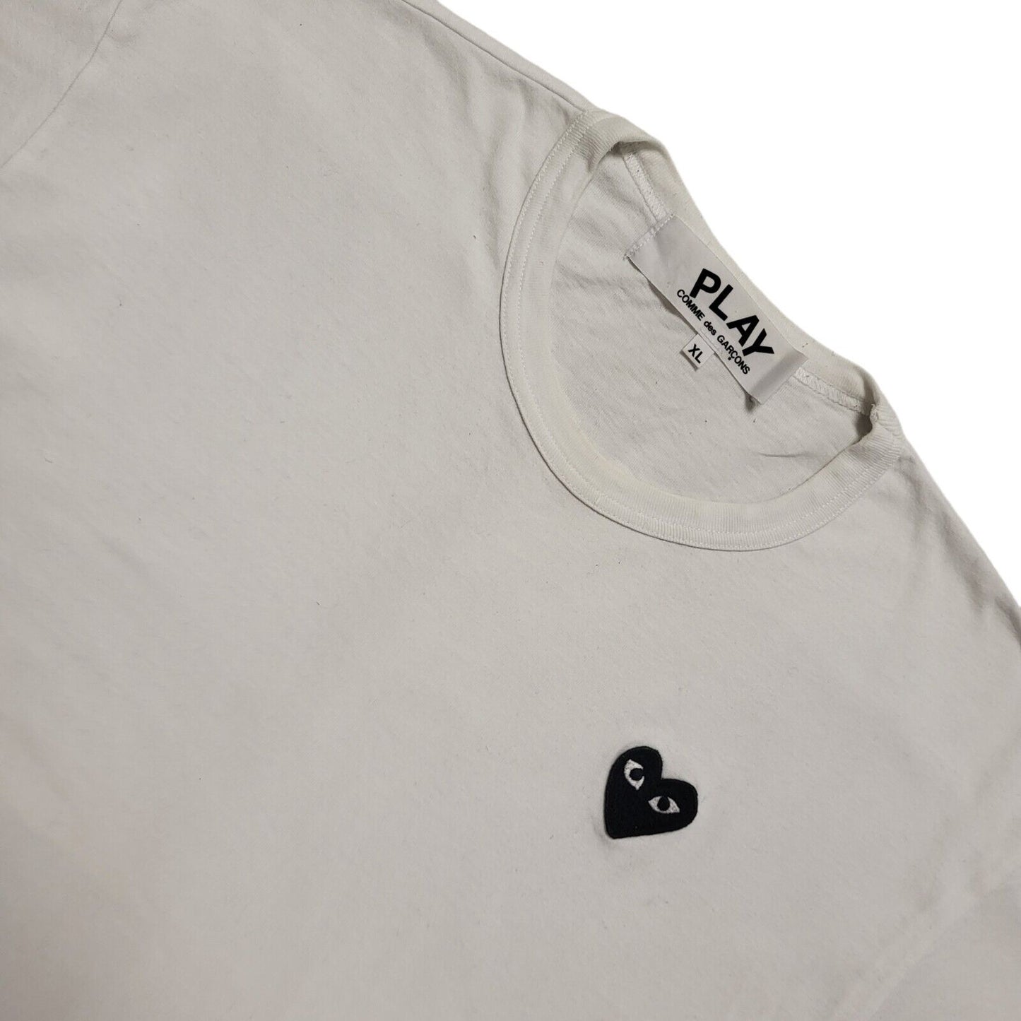 Play Vintage 80's White Single Stitch Short Sleeve T-Shirt Men's XL