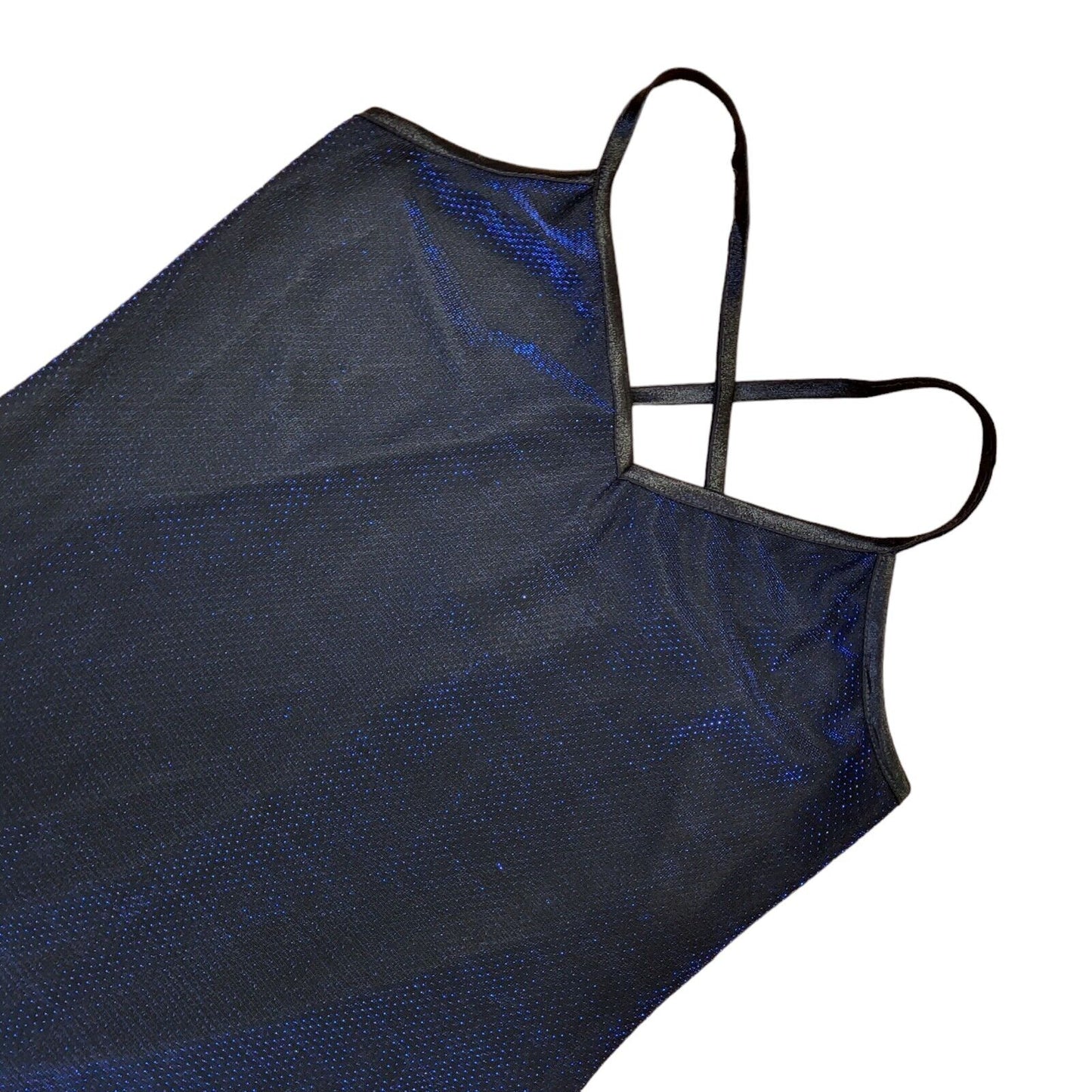 New Look 90s Vintage Dark Blue Dress Women's Size 14