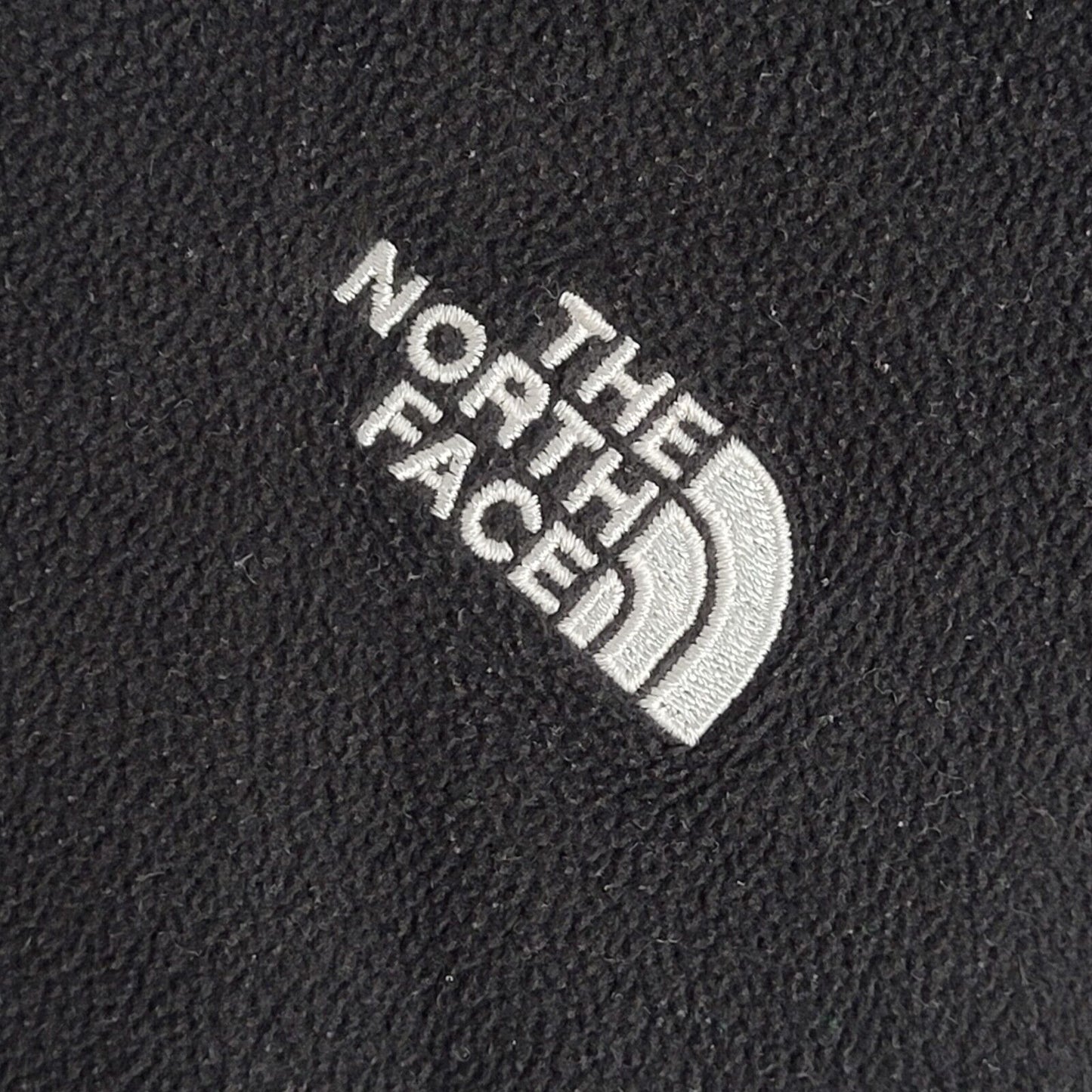 The North Face Black 1/4 Zip Fleece Y2K UK Boy's Size L